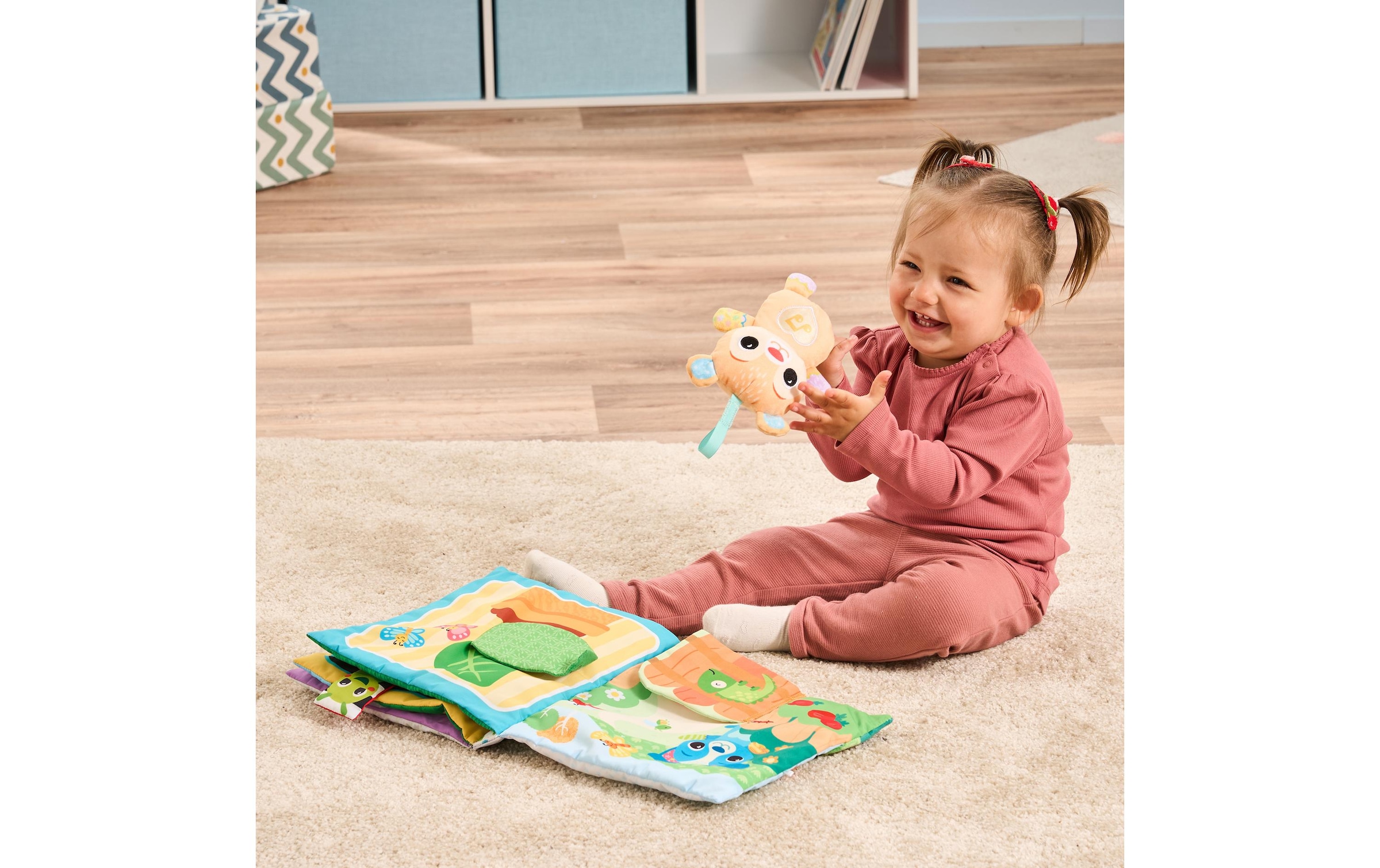 Vtech® Lernspielzeug »Mein grosses Plüschbuch -DE-«