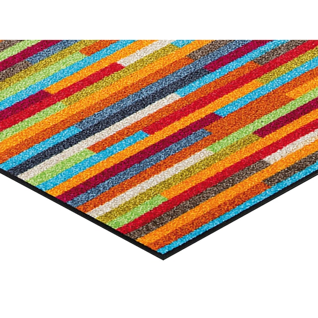 wash+dry by Kleen-Tex Fussmatte »Mikado Stripes«, rechteckig,  Schmutzfangläufer, modernes Streifen Design, rutschhemmend, waschbar  günstig kaufen