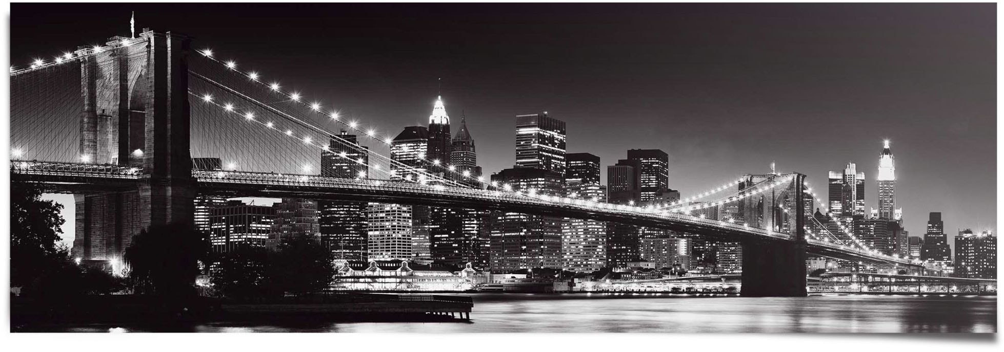 Reinders Poster "New York Brooklyn Bridge" 1 Stk. tlg.