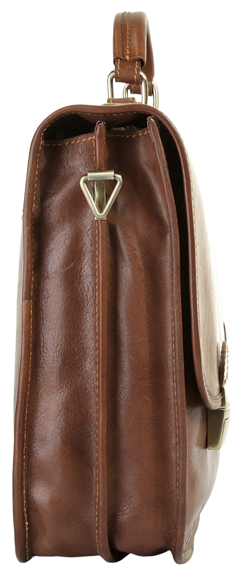 Piké Aktentasche echt Leder, Made in Italy