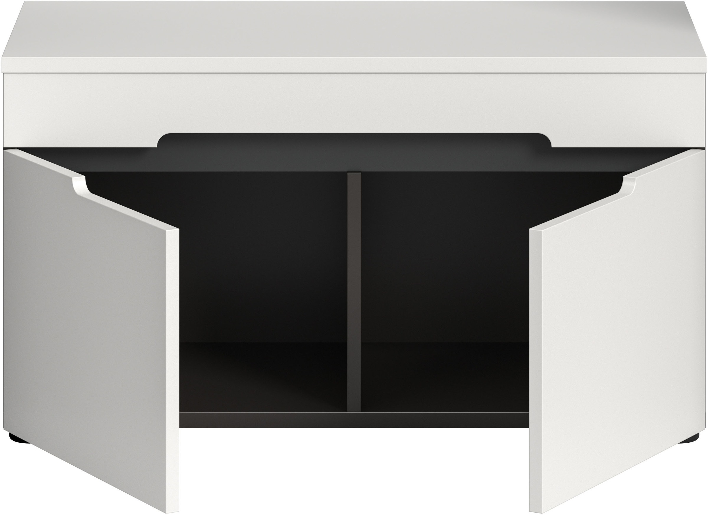 Home affaire Sitzbank »REHAT, TOPSELLER!, Breite 80cm, 2 Türen, 2 Fächer« in verschiedenen Farben erhältlich,  Garderobenbank, Flurbank, Dielenbank, Bank mit Stauraum, Bank