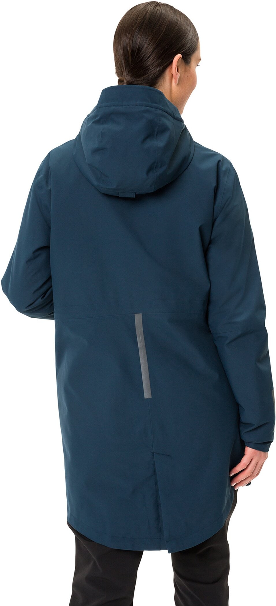 VAUDE Funktionsmantel »WOMEN'S CYCLIST PADDED PARKA II«, (1 tlg.), wattiert