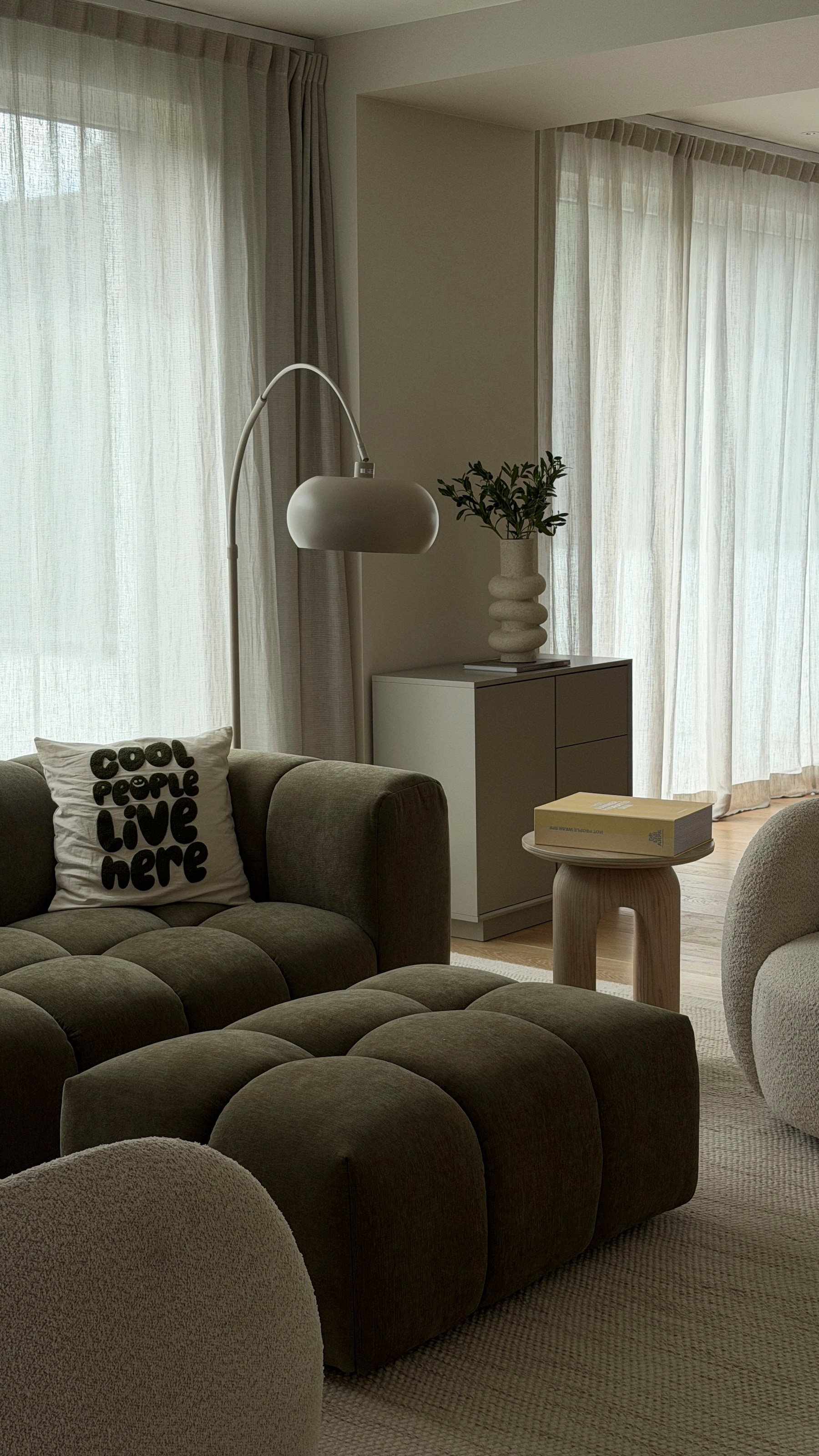 homsy by Ana Johnson Buffet »Storvia« Finition laquée satinée, tiroirs Soft-Close silencieux, L 85 cm