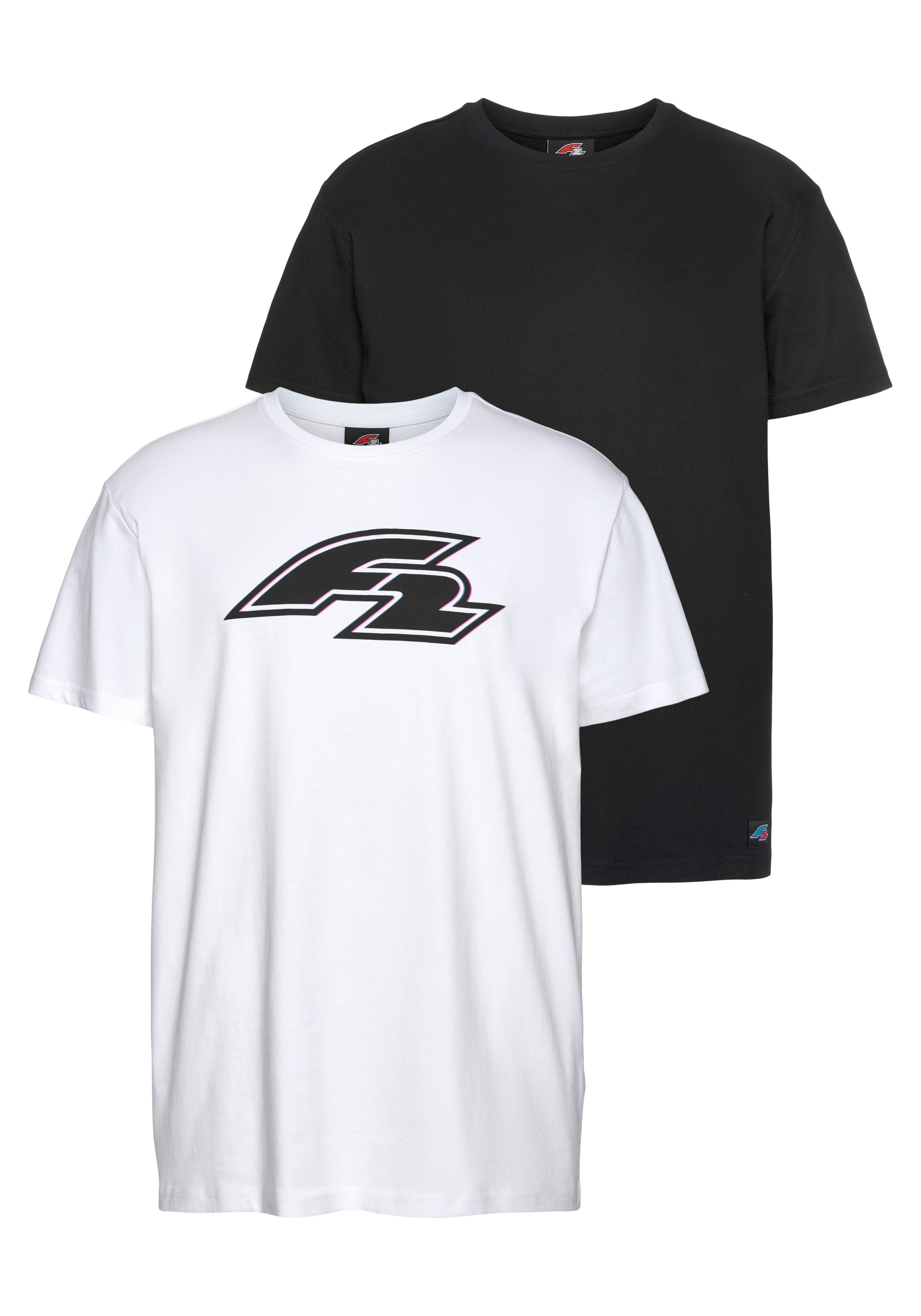 Image of F2 T-Shirt »DUNGEONS«, (Packung, 2er-Pack) bei Ackermann Versand Schweiz