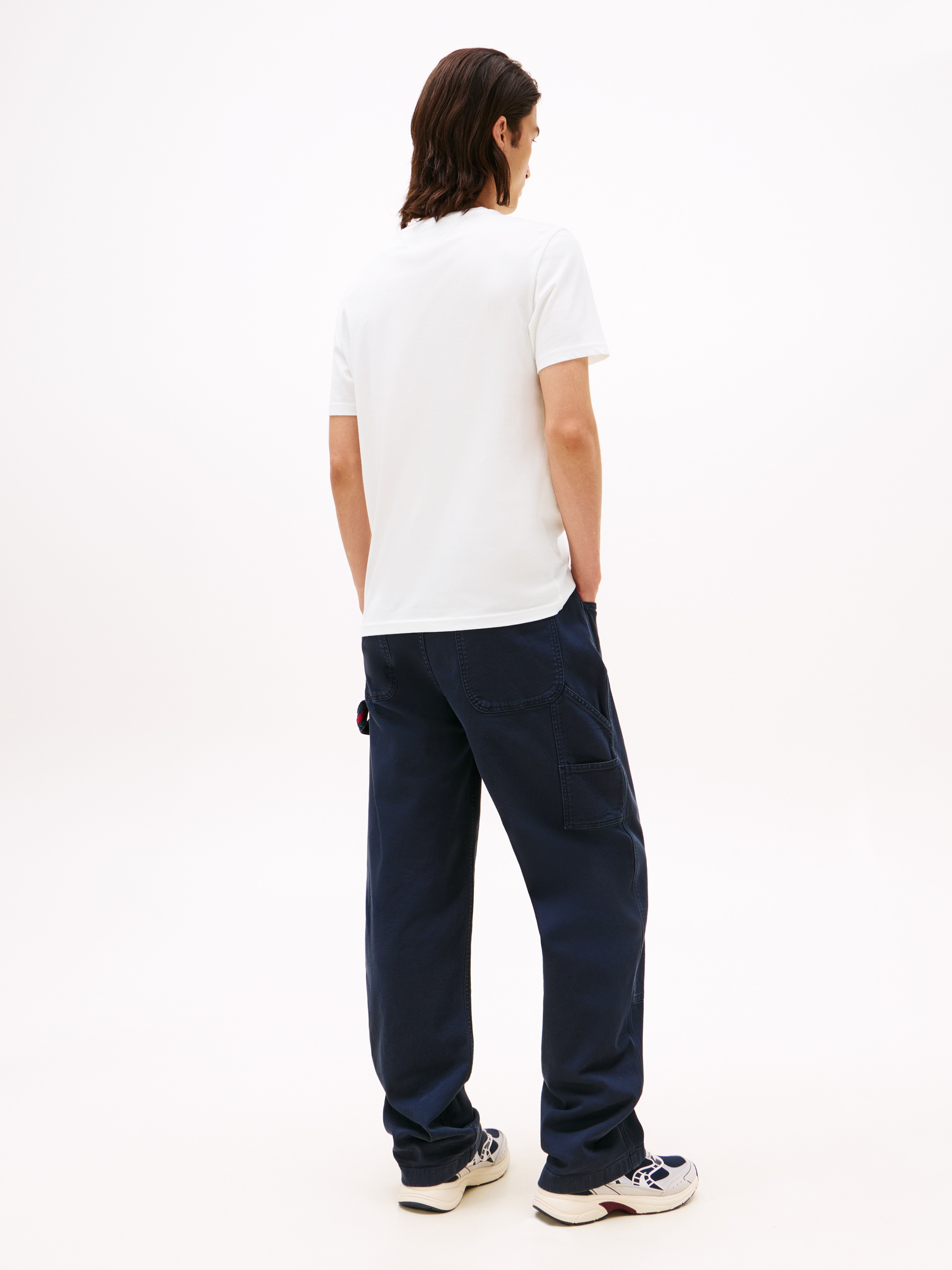 Tommy Jeans T-Shirt »TJM XSLIM 3 PACK TEE«, Mit Rundhalsausschnitt