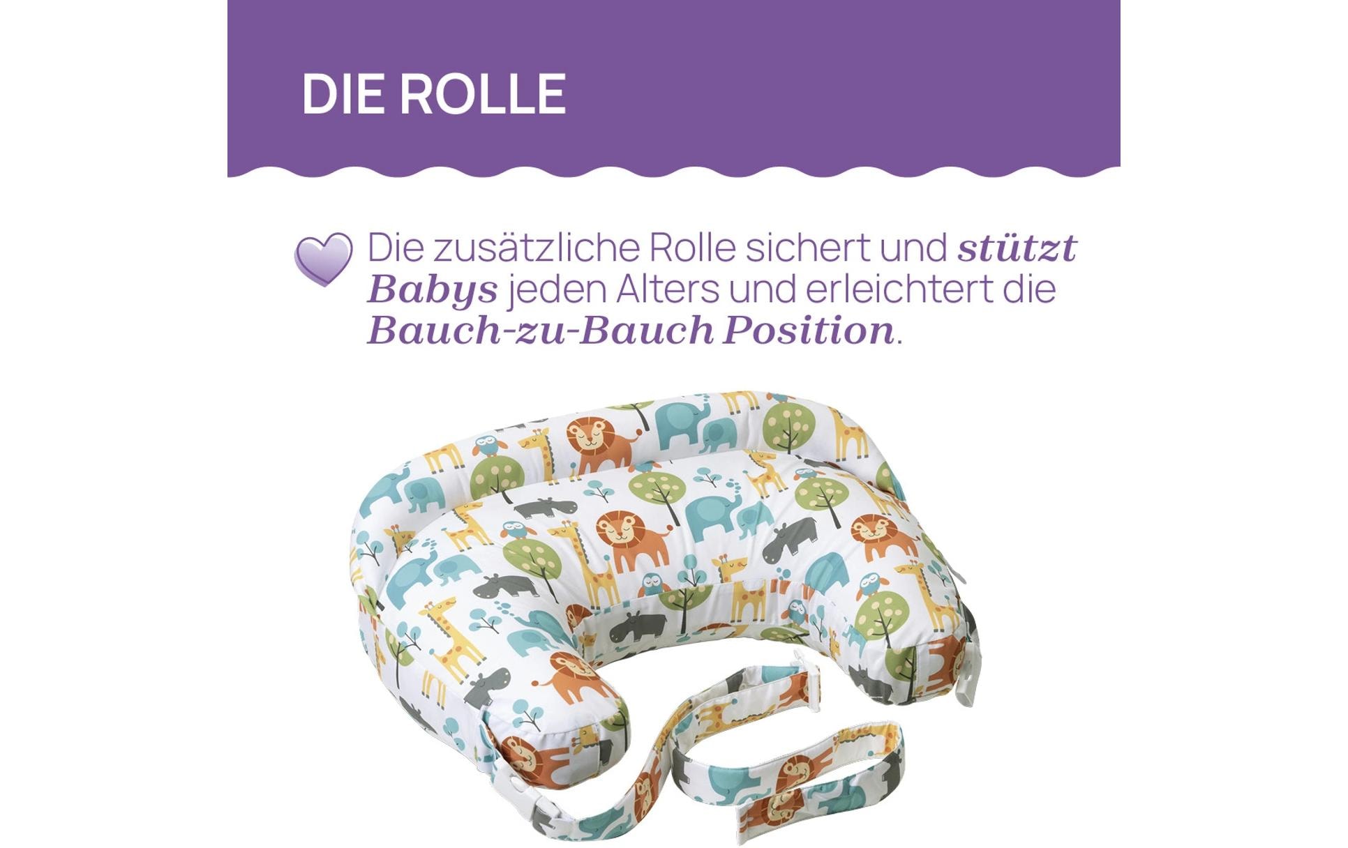   Stillkissen »Boppy Deluxe Peaceful Jungle«