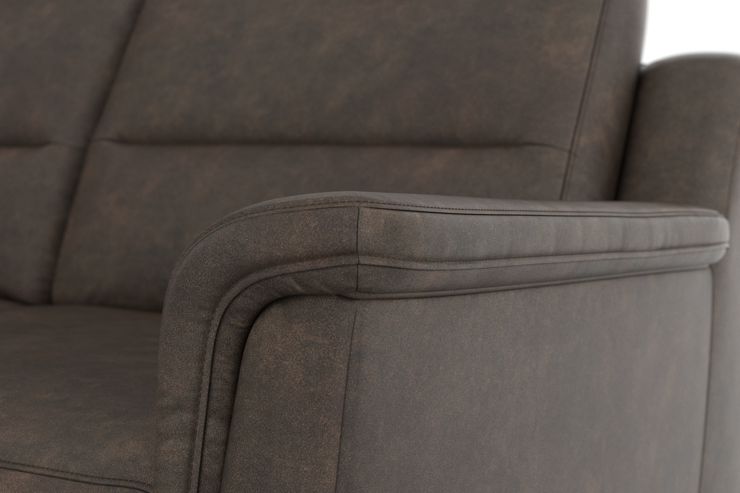 sit&more Ecksofa »Farö L-Form« inklusive Federkern, wahlweise mit Bettfunktion und Bettkasten