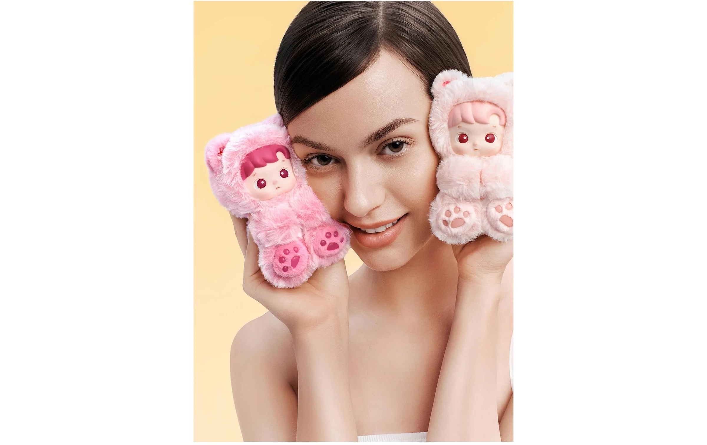 Plüschfigur »Pop Mart Plüsch-Anhänger Hacipupu Gummy Bear Blind Box«