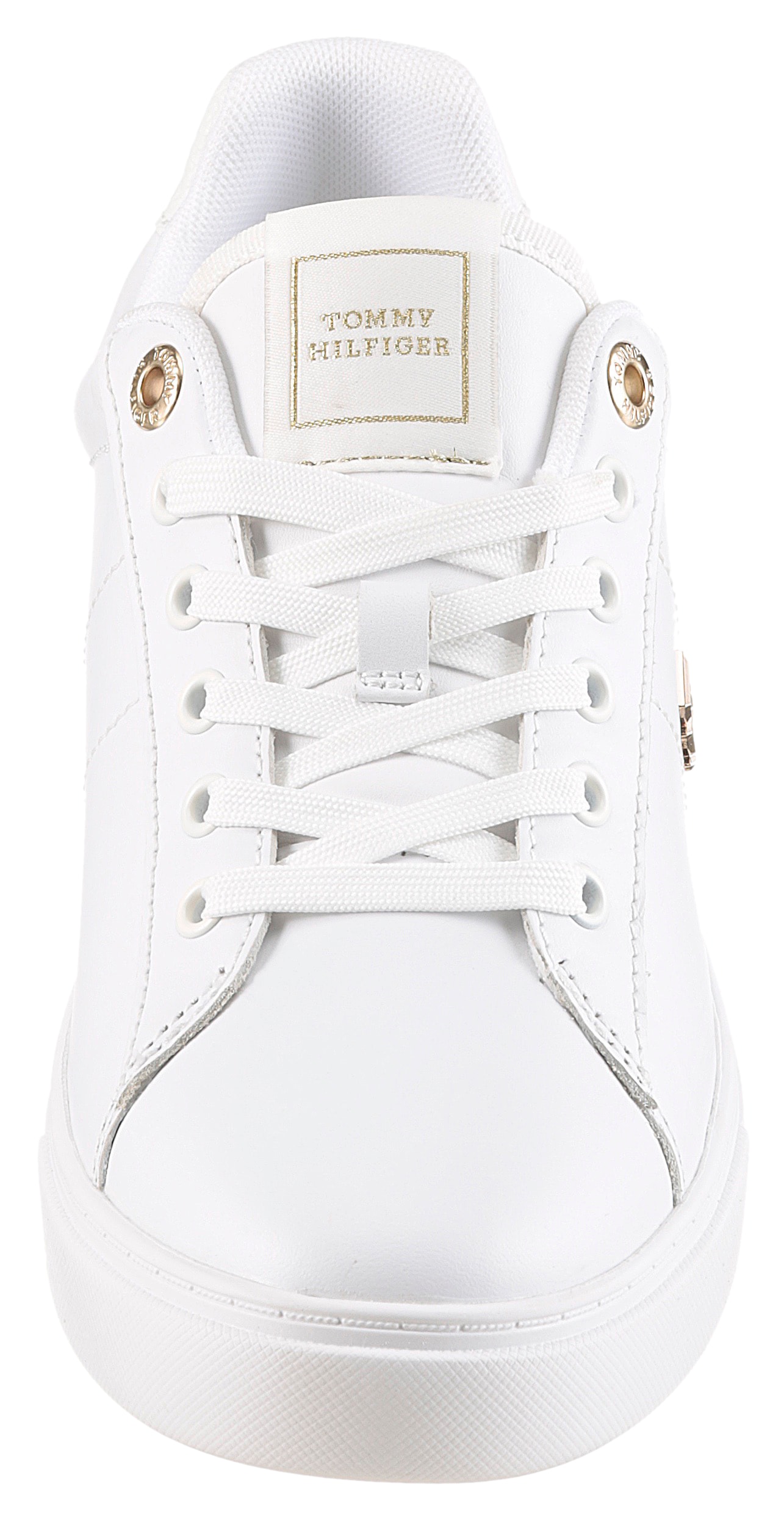 Tommy Hilfiger Sneakers »ESSENTIAL ELEVATED COURT SNEAKER«  , Freizeitschuh, Halbschuh, Schnürschuh mit TH-Schmuckelement