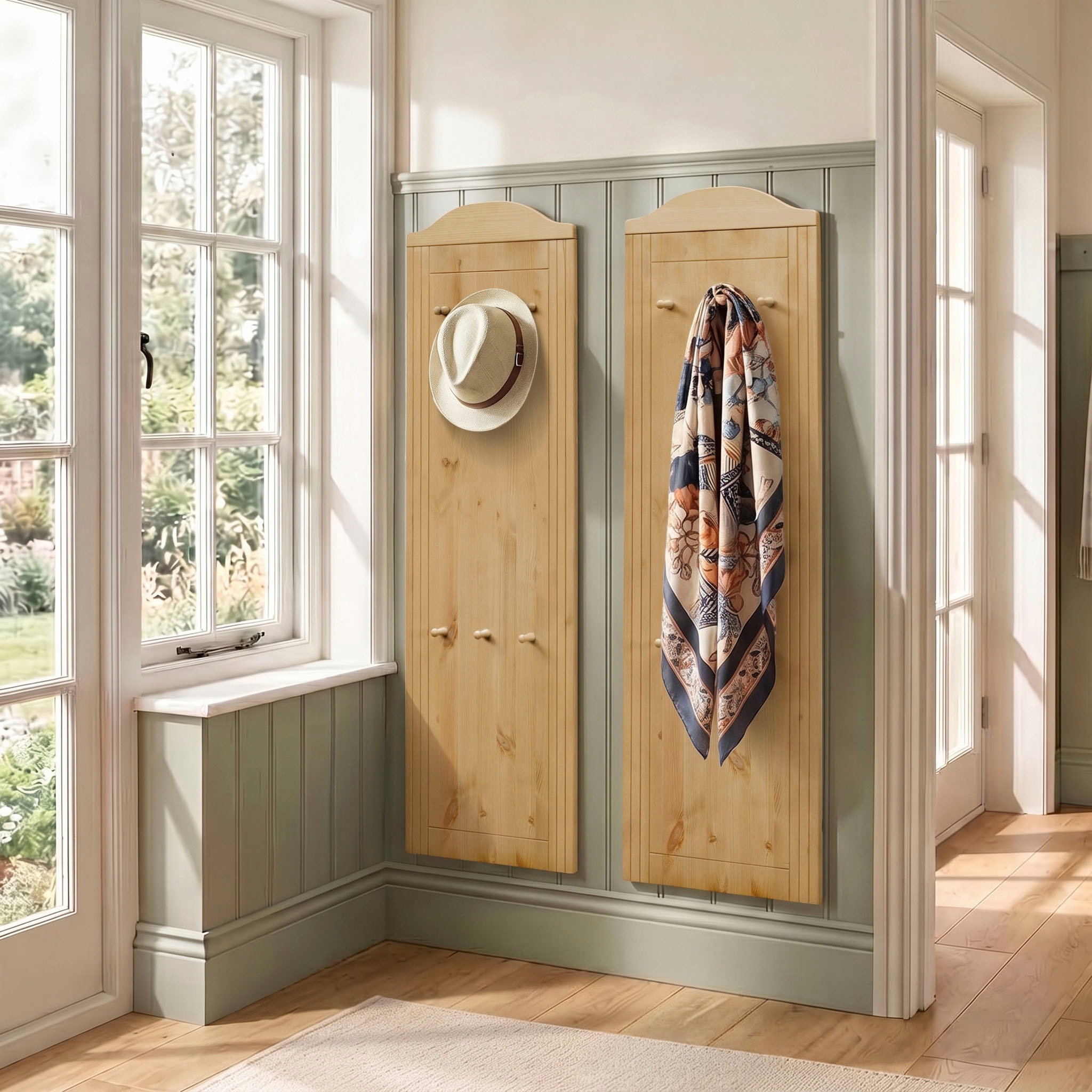 Image of GOODproduct Garderobenpaneel "Finca" im 2er-Set
