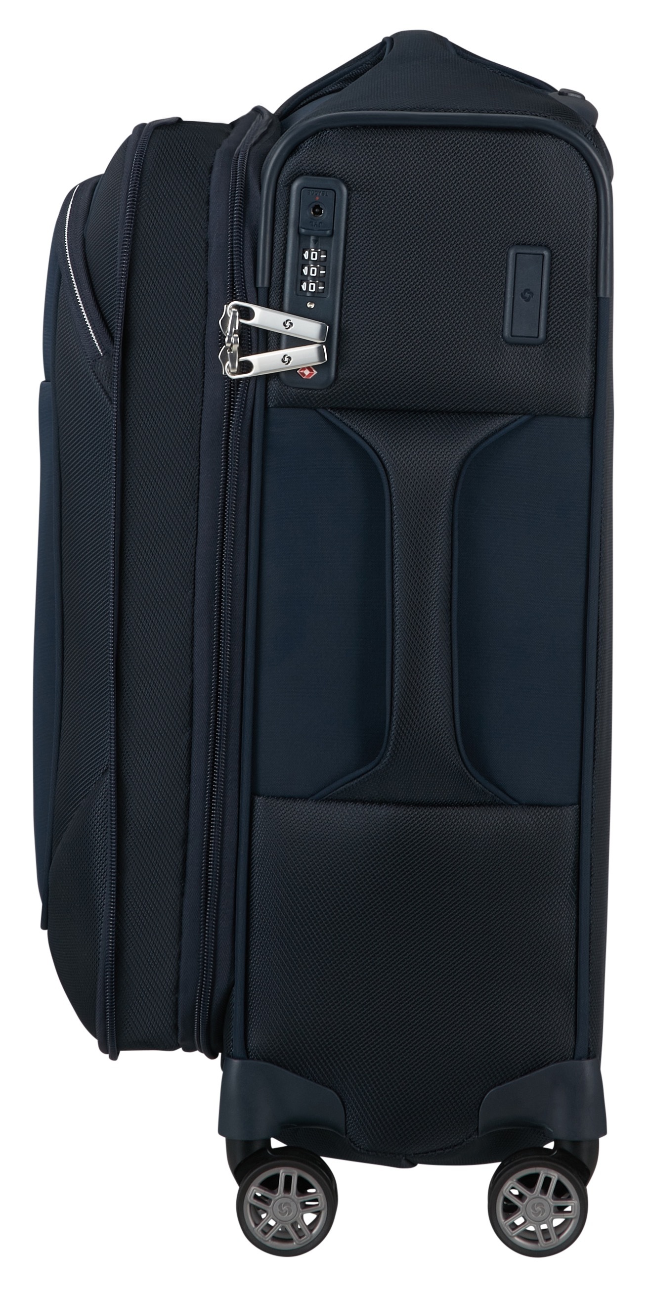 Samsonite 1100000002199 »RE-LITE, verschiedene Grössen und Farben« Set, mit 2 Packwürfeln, 2 Stk. tlg. 36 l 4 Rollen mit arretierbarem und versenkbarem Druckknopf-Trolleysystem