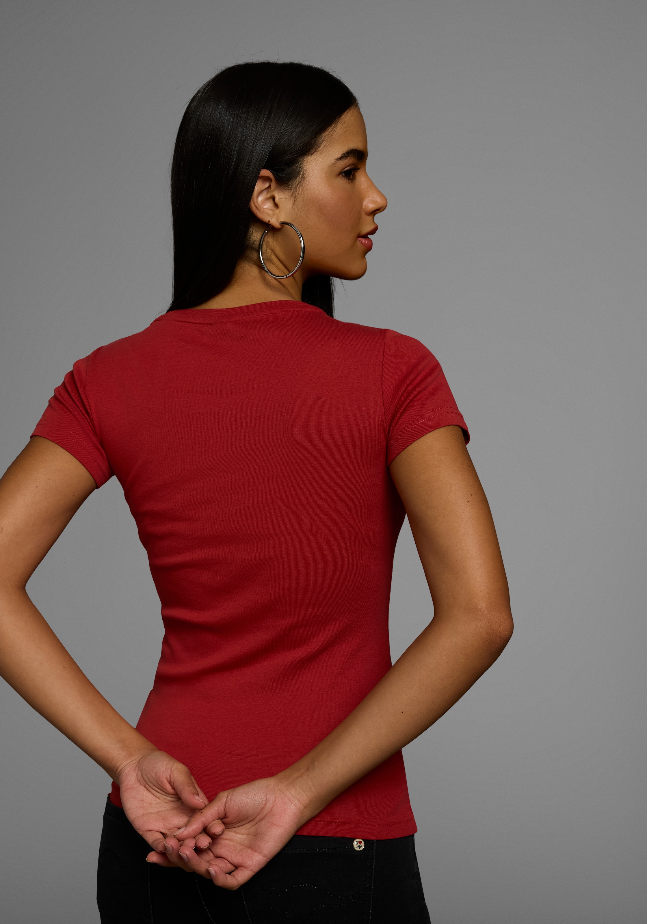 KangaROOS T-Shirt, im Basic-Look mit Print