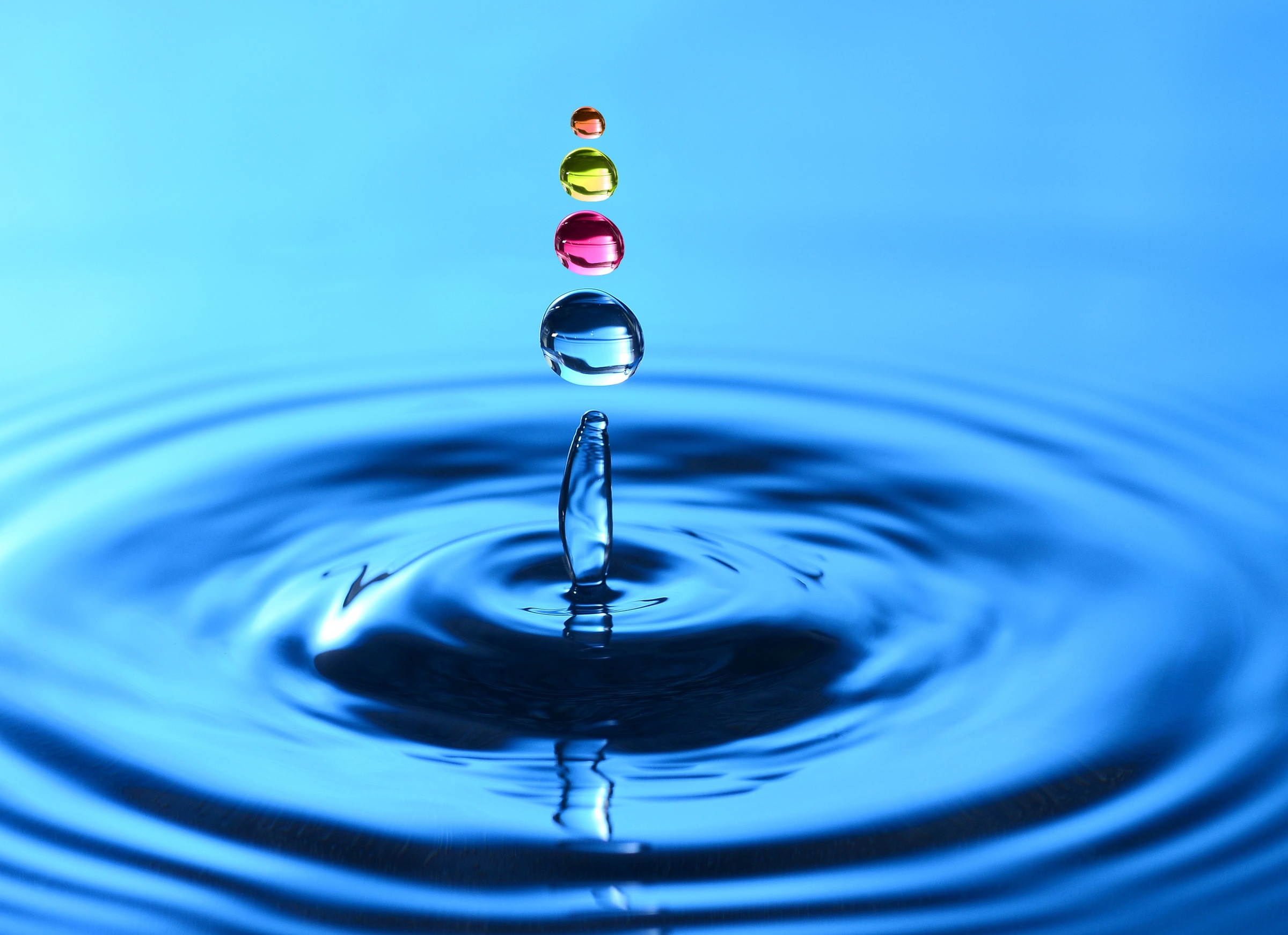 Image of Papermoon Fototapete "Splash Droplets" glatt