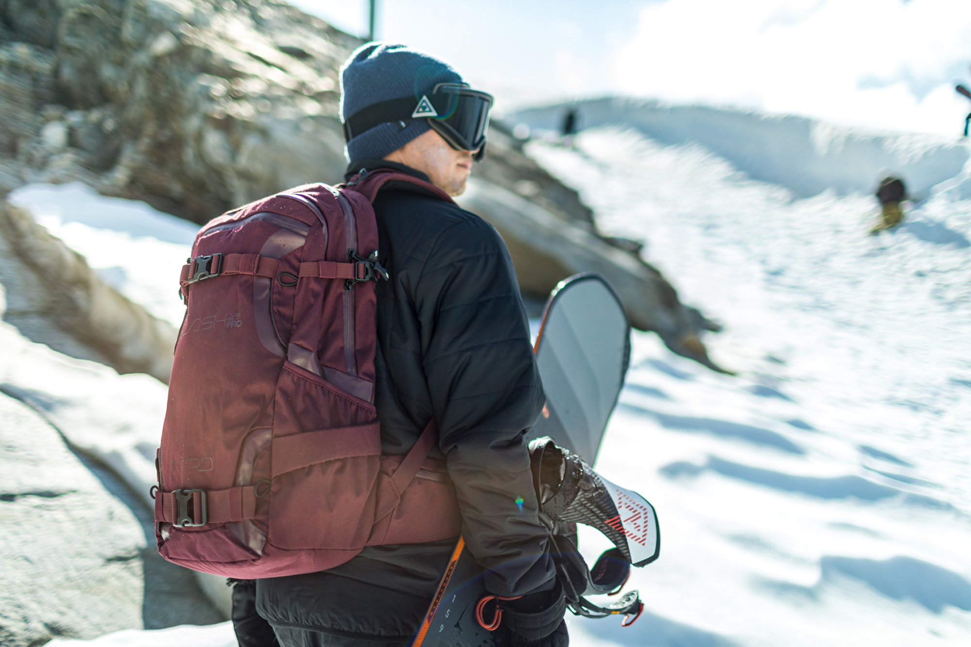 NITRO Sac à dos de loisirs »Slash 25 Pro« Snowboardrucksack, Wanderrucksack, Freizeitrucksack, Skatepack