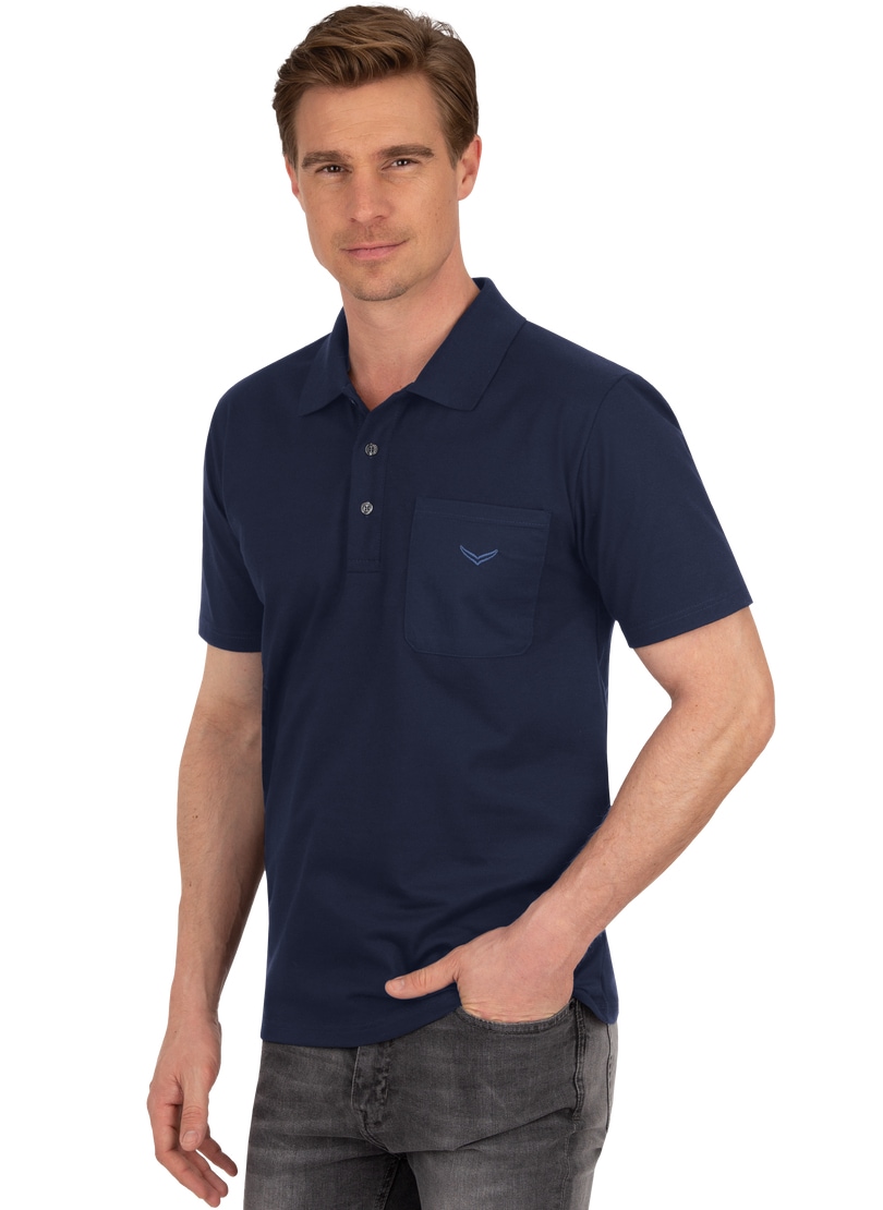 Poloshirt »TRIGEMA Poloshirt aus Single-Jersey«