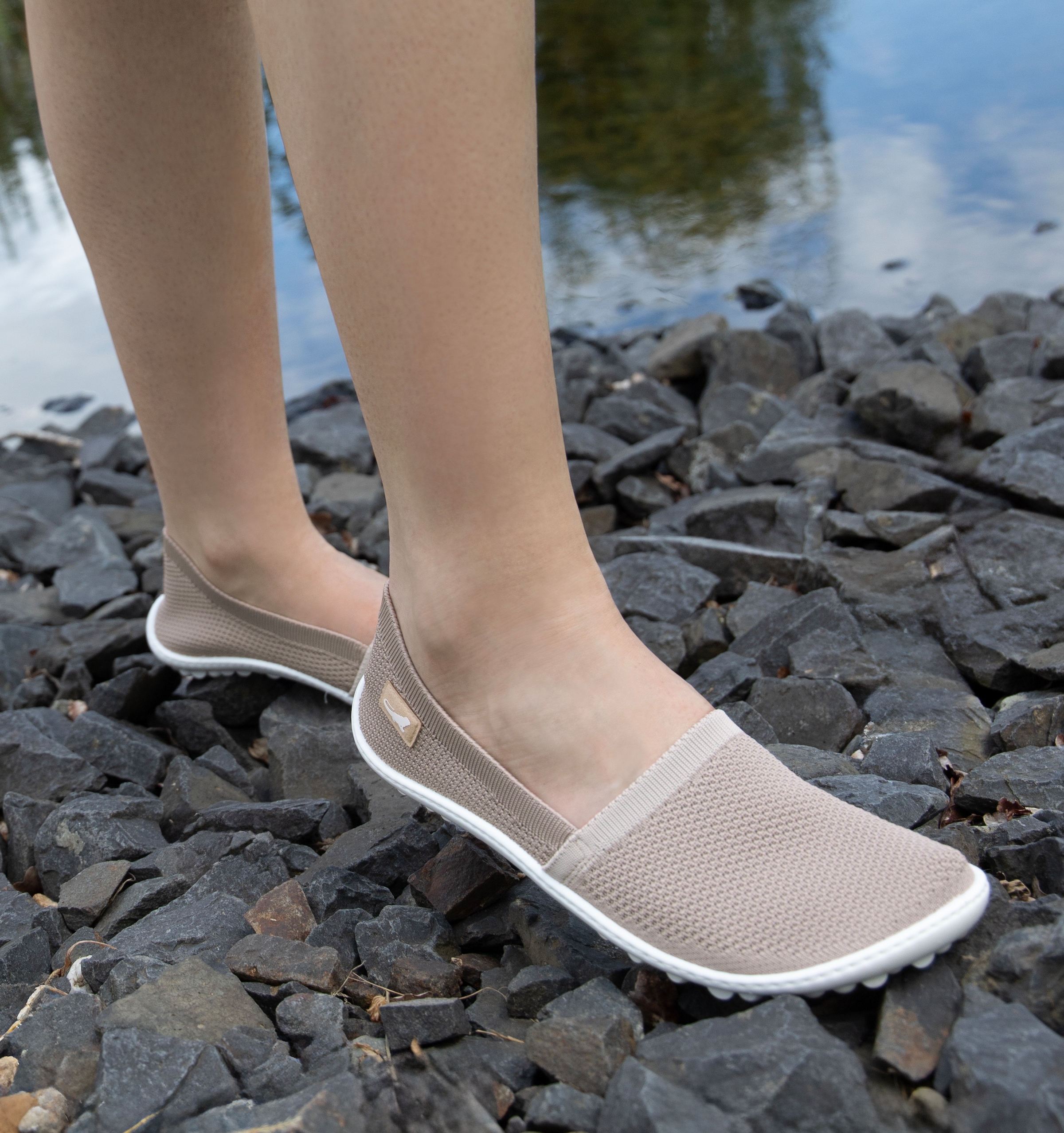 Leguano Chaussures pieds nus  Ballerina, Slipper, Bequemschuh, der das taktile Empfinden verstärkt