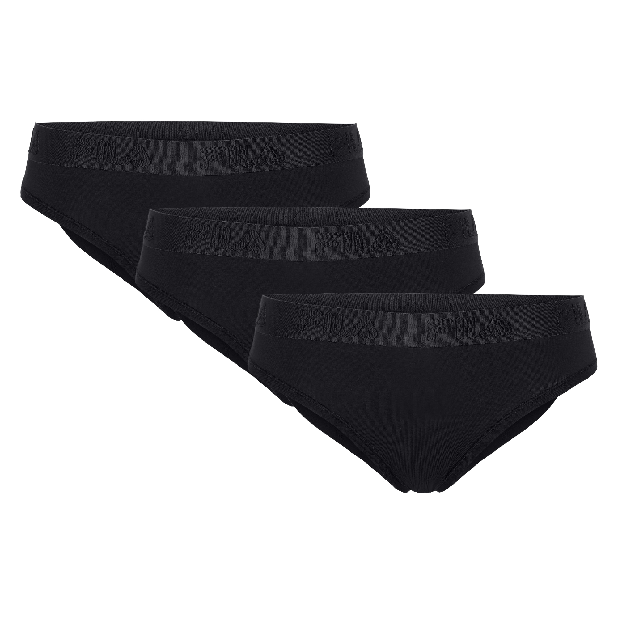 Fila Slip brésilien mélange coton, élastique, ceinture logo
