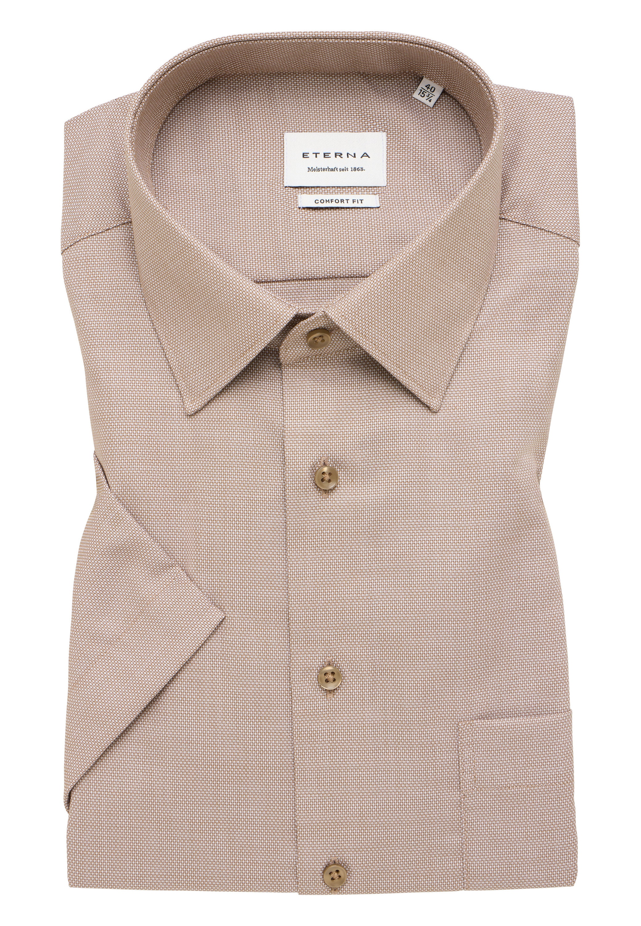 Eterna Kurzarmhemd »COMFORT FIT« NON IRON (bügelfrei)
