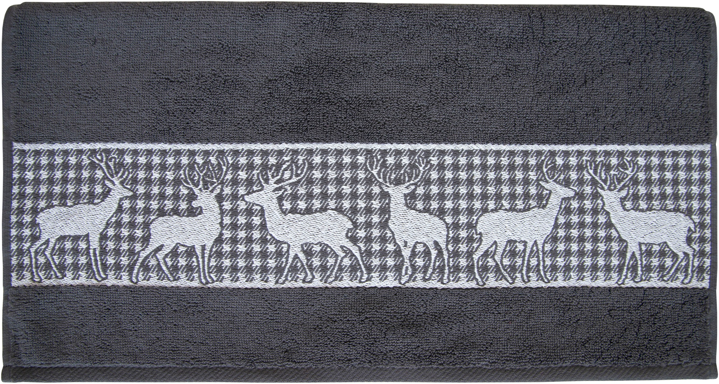 Dyckhoff Duschtuch »Hirschparade«, (1 St.), Made in Germany