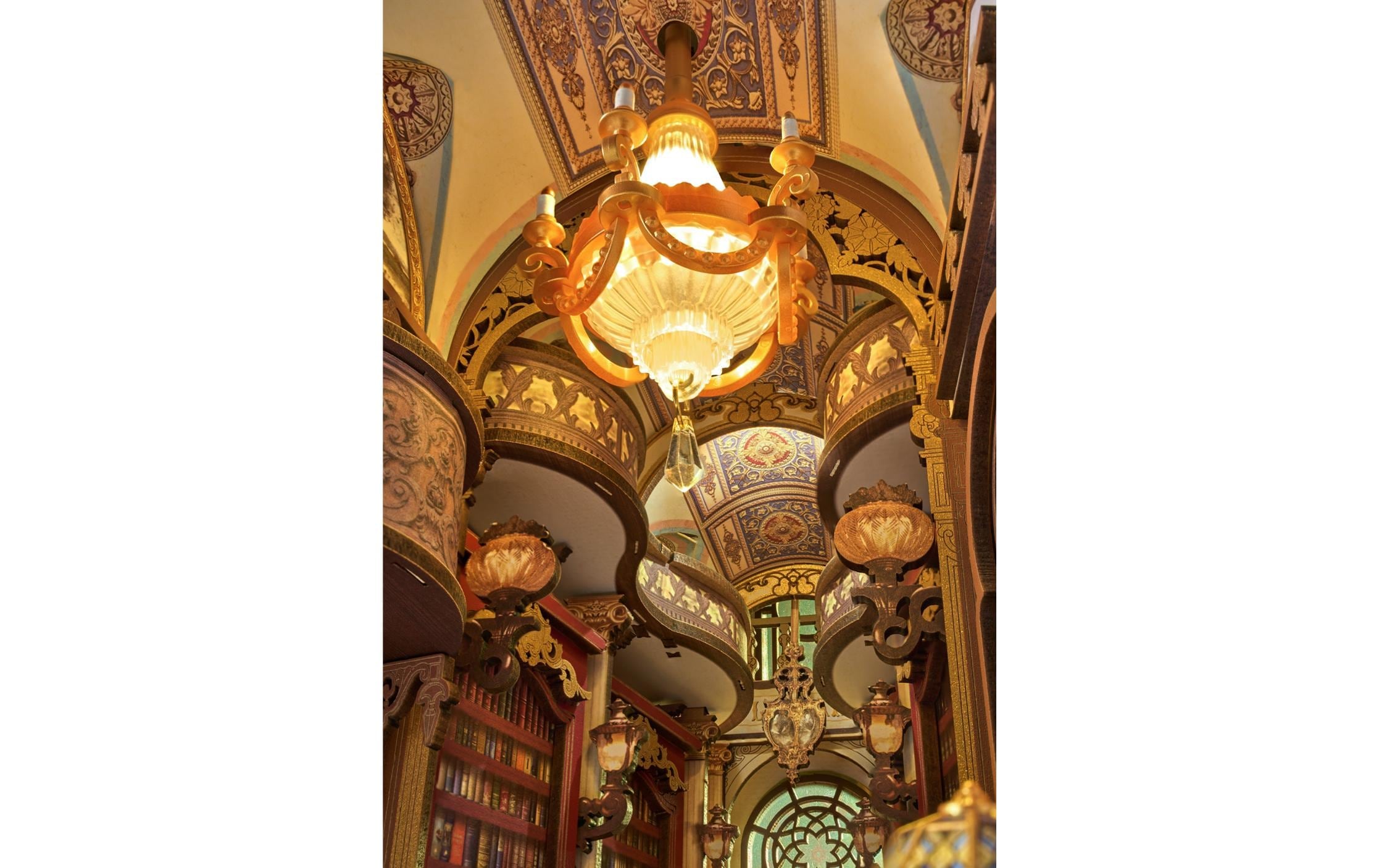   Modellbausatz »Rolife Library of Wonders Holzbausatz Sperrholz 258 Teile« 258 Stk. tlg.