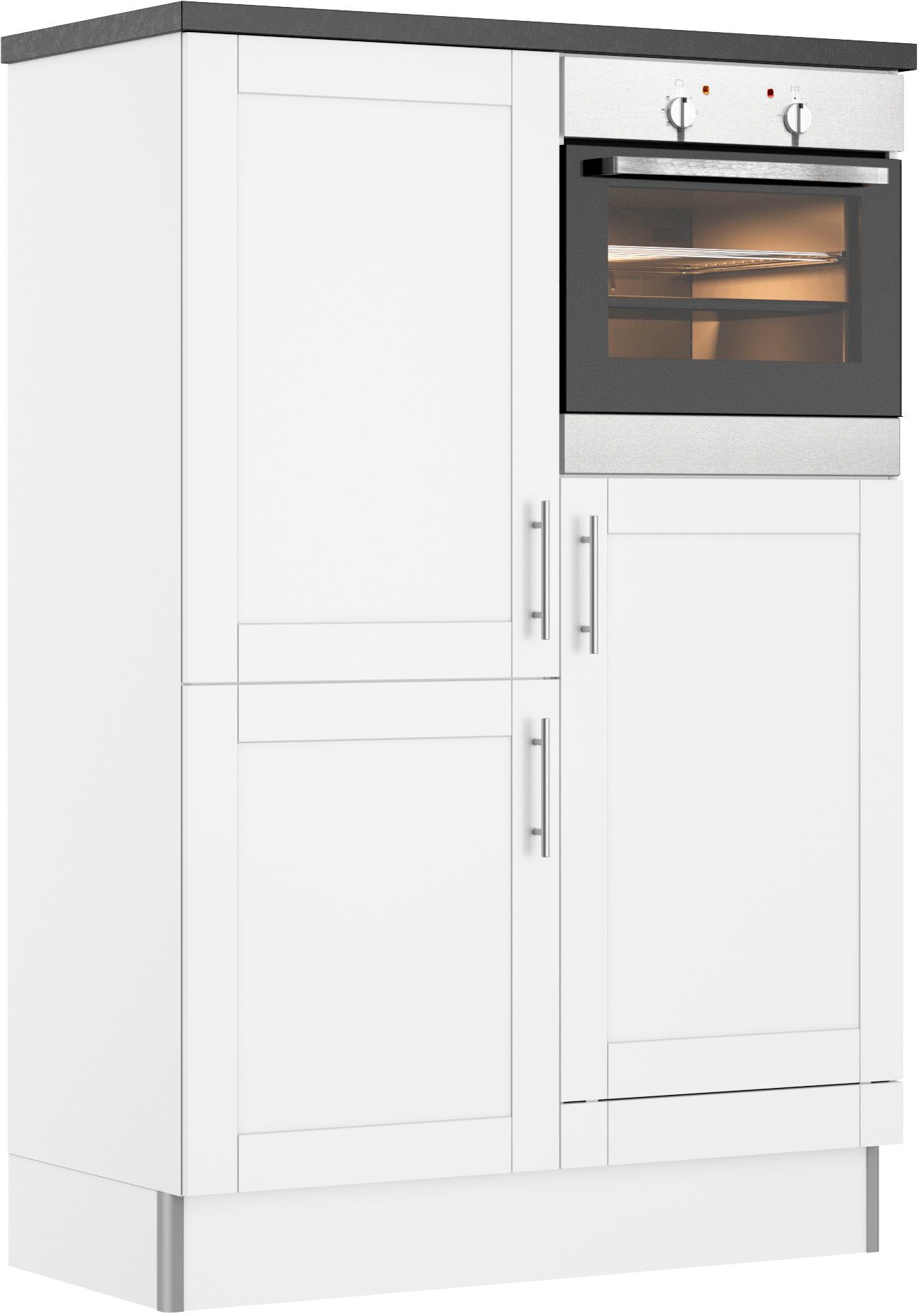 Küche »Ahus«, Breite 120 cm,wahlweise mit E-Geräten,Soft-Close-Funktion