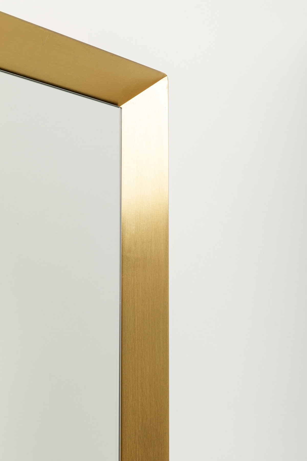 Kare Design Miroir mural »Wandspiegel Arezzo Brass«