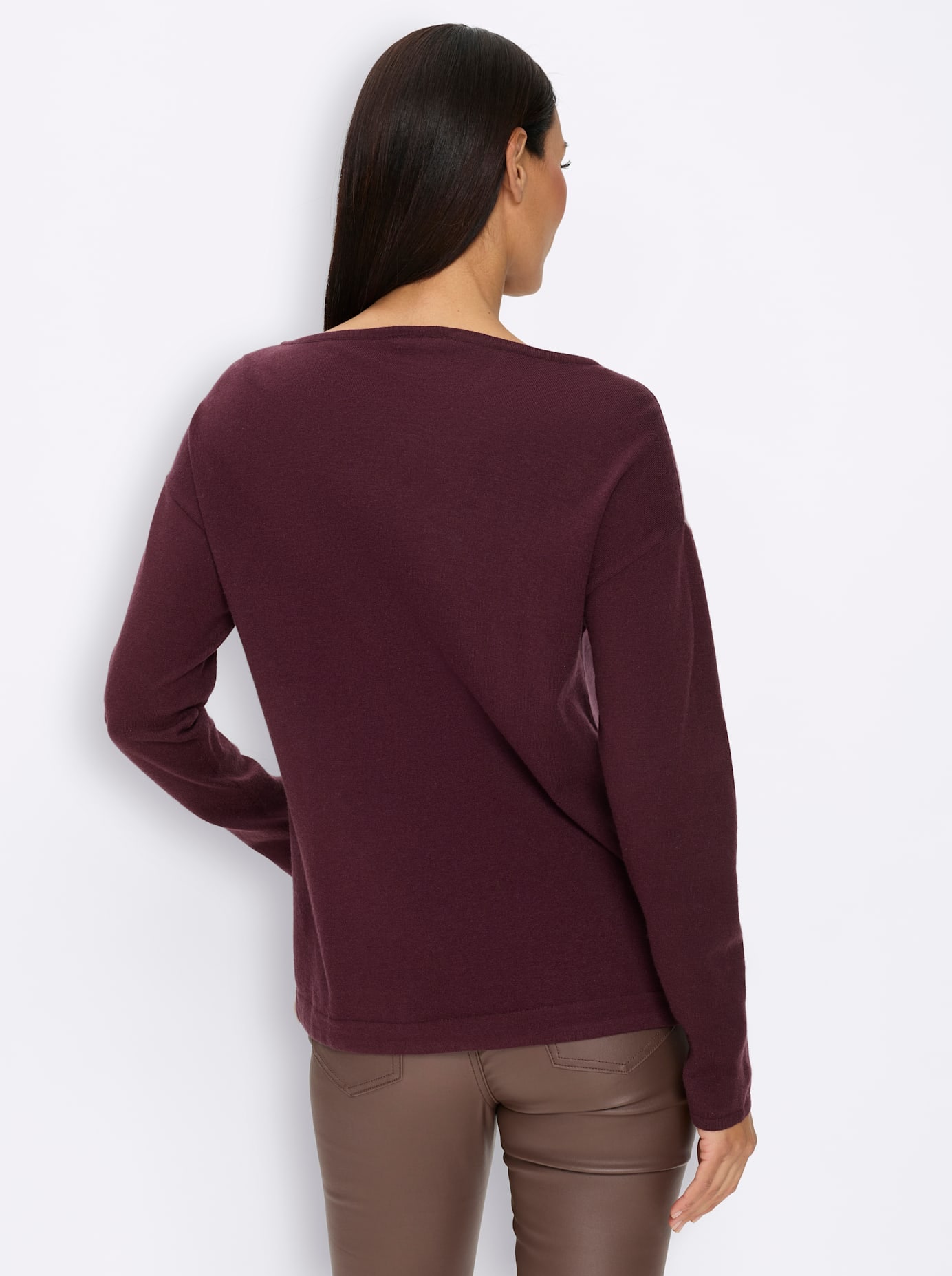 heine Strickpullover »Druck-Pullover«