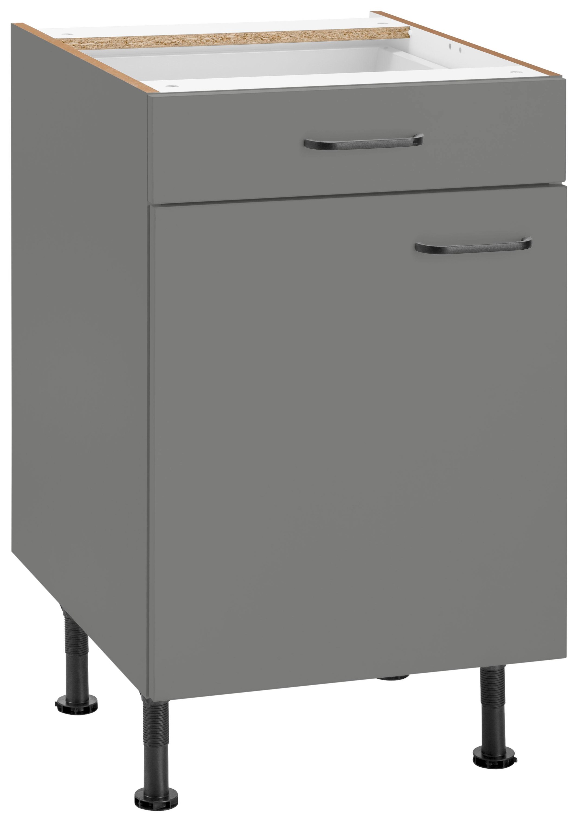 Image of OPTIFIT Unterschrank »Elga«, mit Soft-Close-Funktion, Vollauszug, höhenverstellbaren Füssen und Metallgriffen, Breite 50 cm bei Ackermann Versand Schweiz