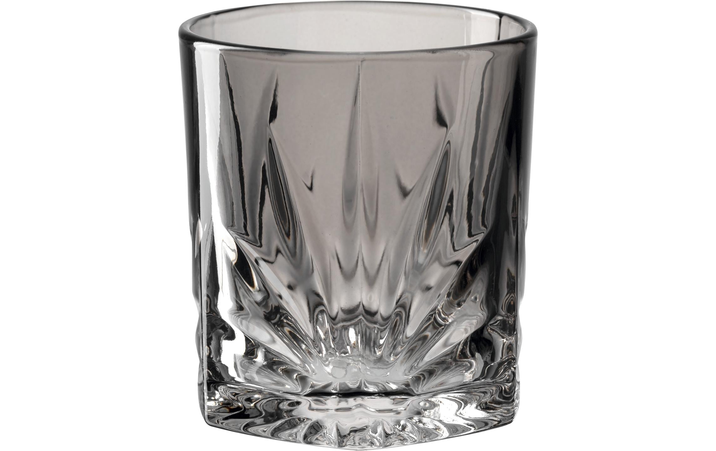 LEONARDO Whiskyglas »DOF Capri 330ml grau«, (4 tlg.)