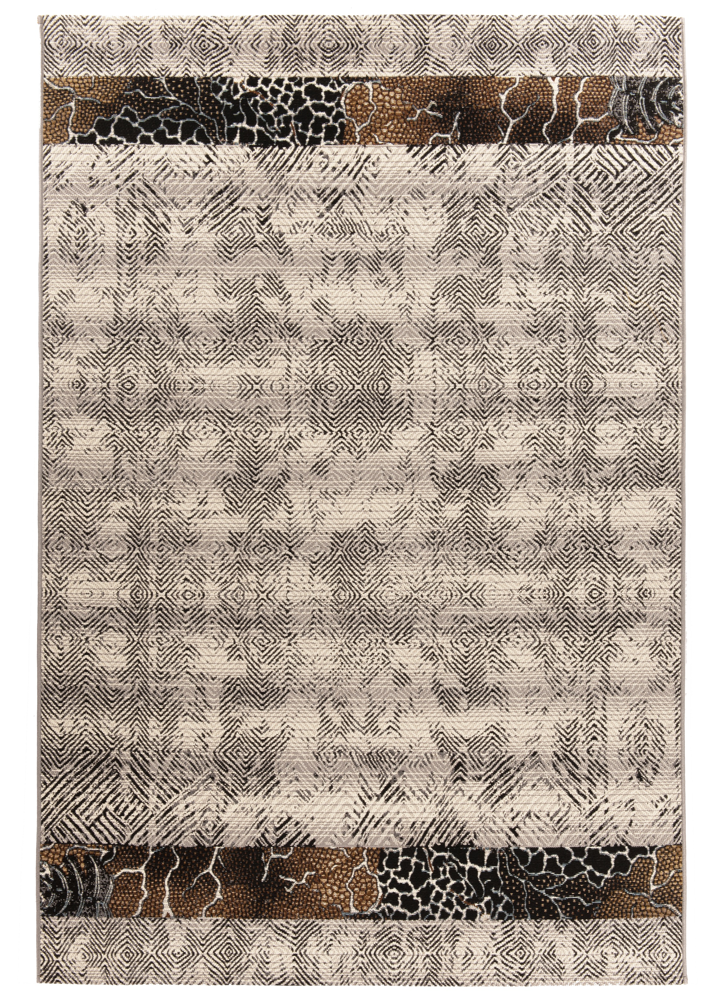 Gino Falcone Tapis »Outdoor-Africa 43« Rectangulaire 5 mm Höhe tissu plat, adapté intérieur et extérieur, salon