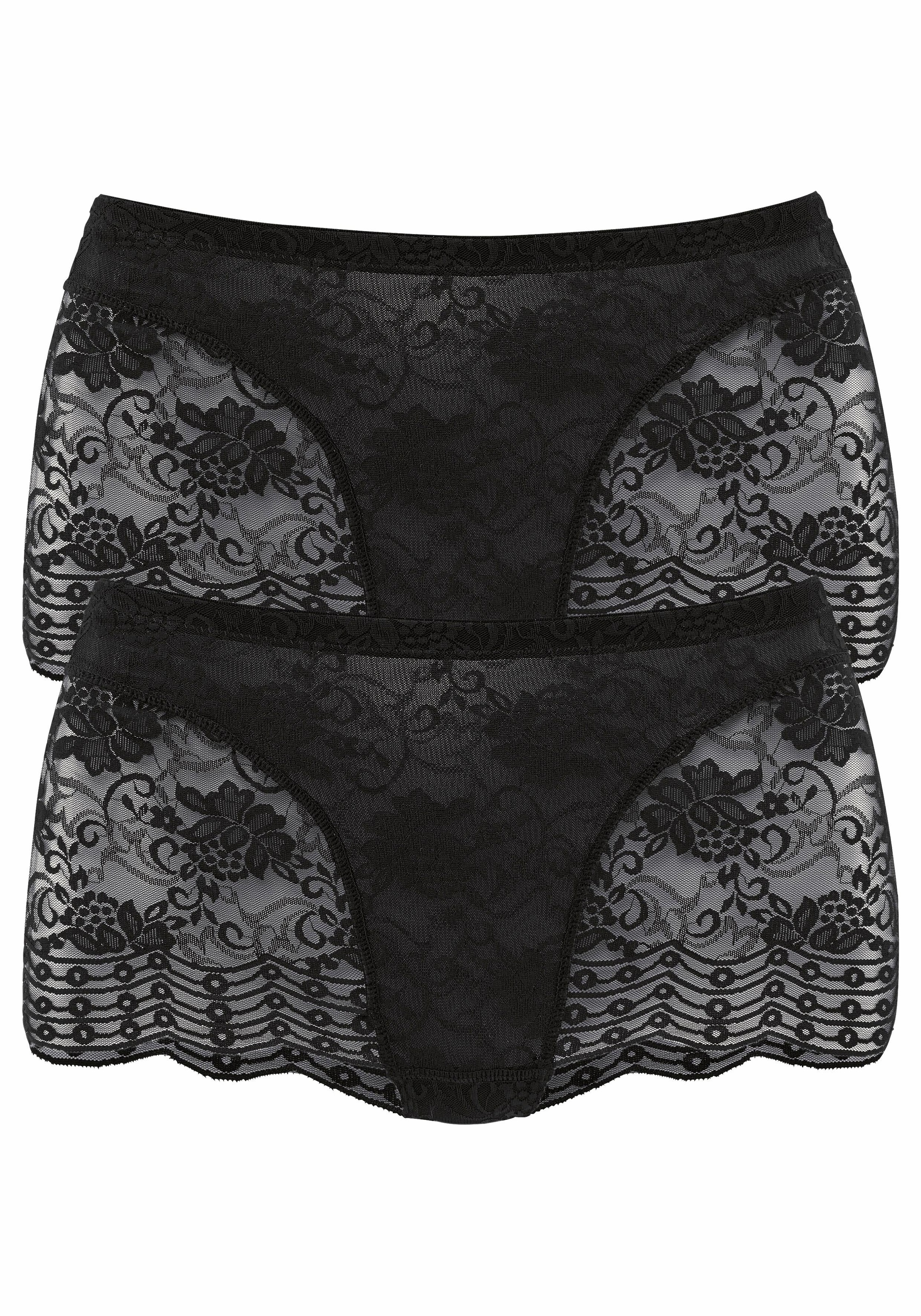 Image of Sassa Panty, (2 St.), aus transparenter Vollspitze mit Shapingeffekt bei Ackermann Versand Schweiz