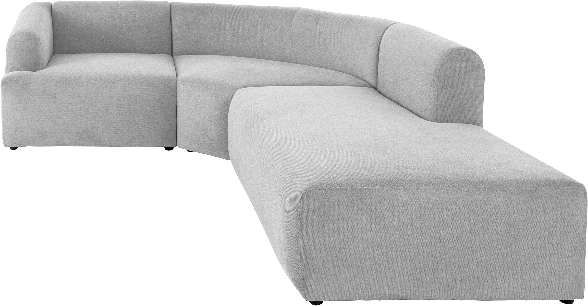 LeGer Home by Lena Gercke Ecksofa »LYZA L-Form links/rechts, Modularsofa, Masse B/T/H: 211/267/74 cm« als Modul oder separat verwendbar, für individuelle Zusammenstellung