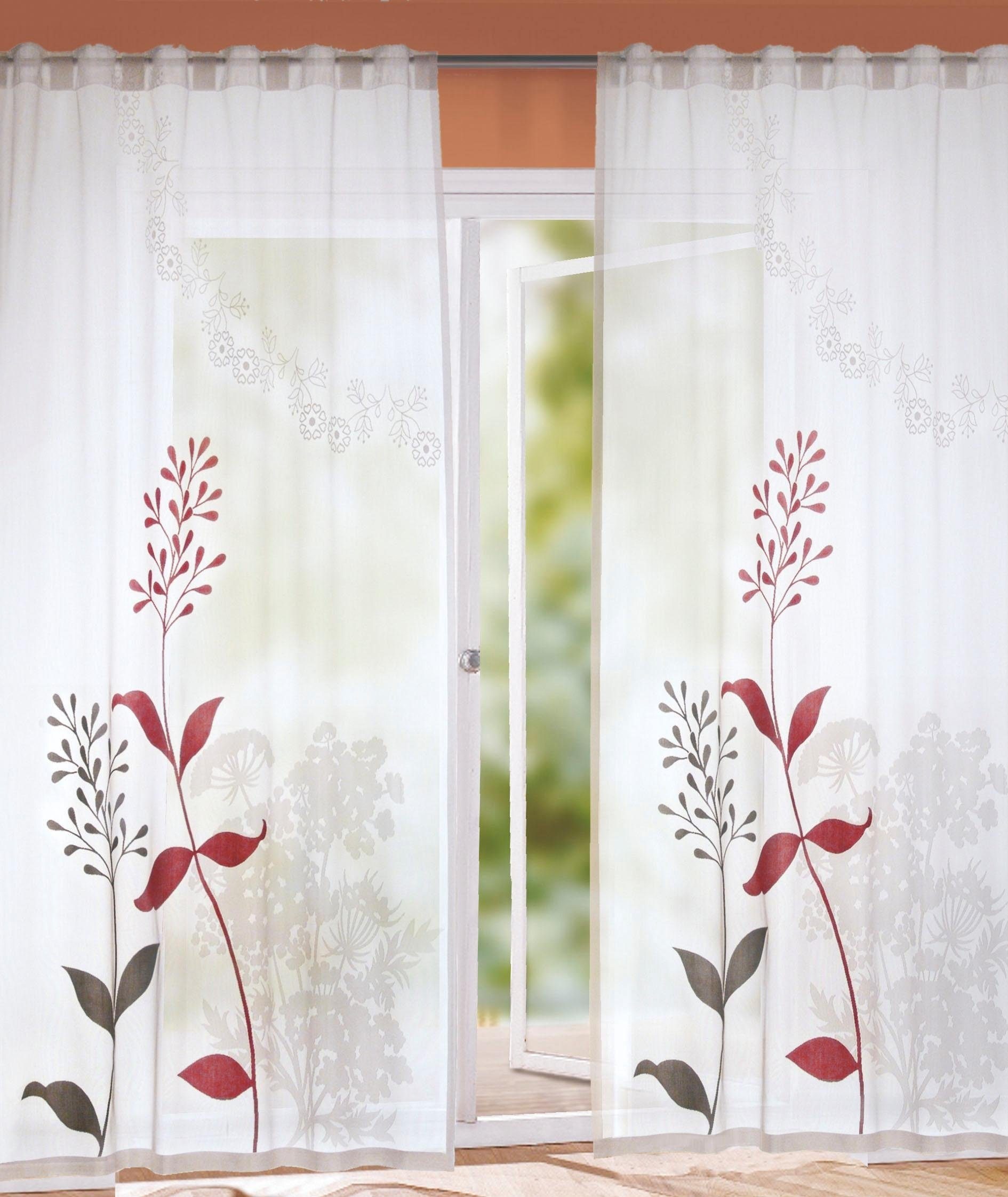 Image of WILLKOMMEN ZUHAUSE by ALBANI GROUP Vorhang »Hof«, (1 St.), HxB: 235x140, Schal verdeckte Schlaufe bei Ackermann Versand Schweiz