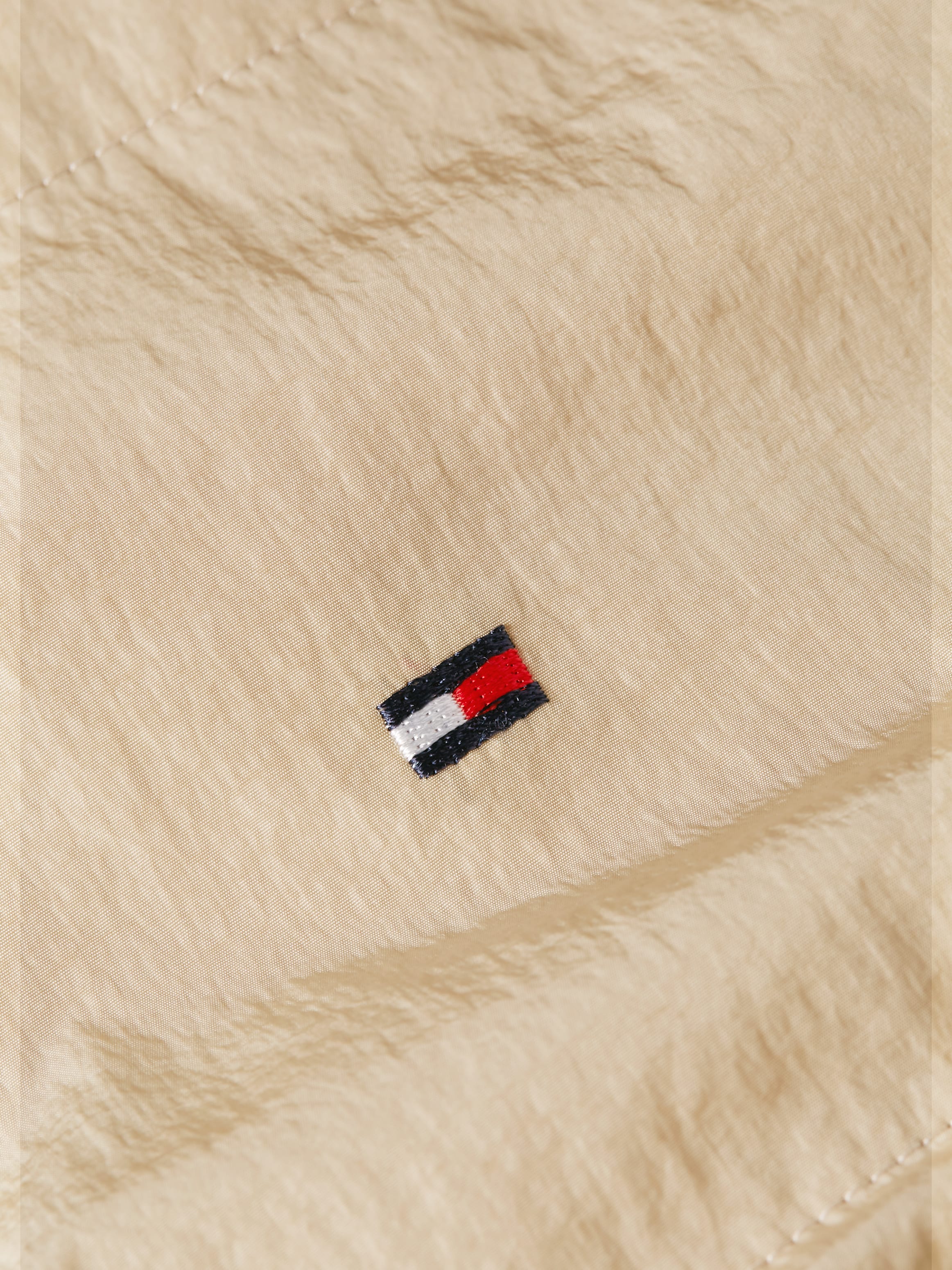Tommy Hilfiger Steppweste »JERSEY LINED VEST«, mit Tommy Jeans Logo-Flag