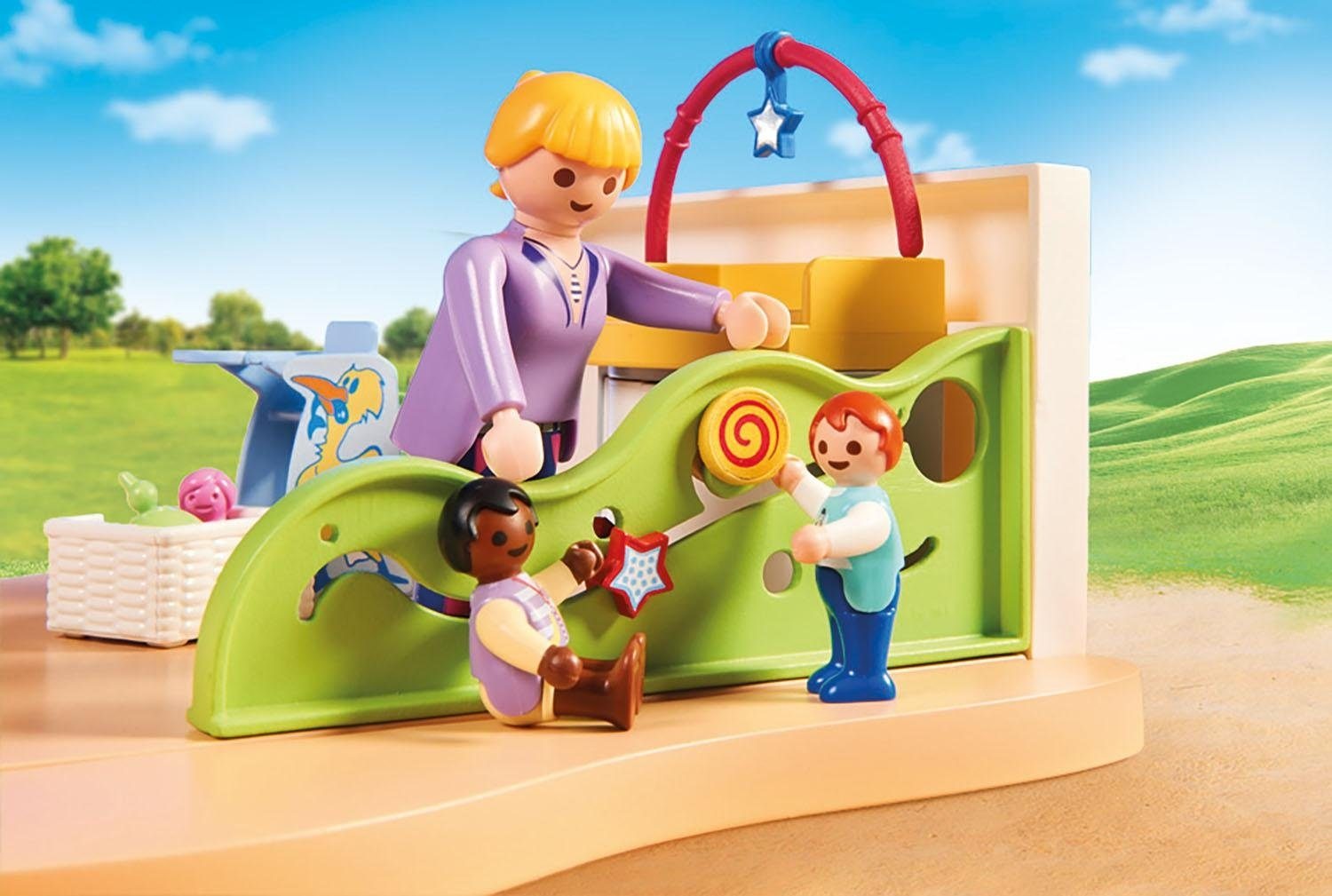 Playmobil® Konstruktions-Spielset »Krabbelgruppe (70282), City Life«, (40 St.), Made in Germany
