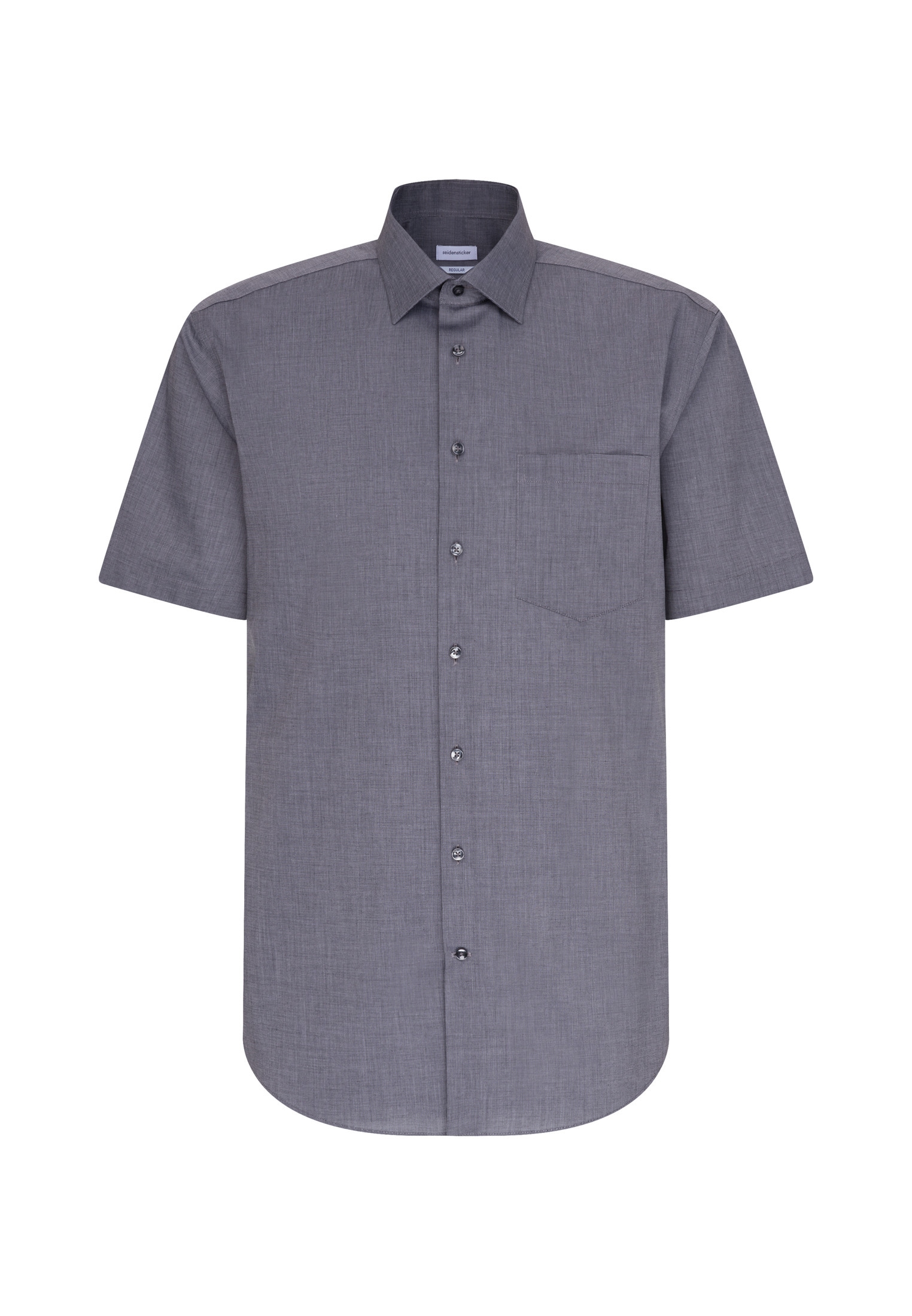 seidensticker Chemise d'affaires »Schwarze Rose« Regular 1/2 Kentkragen Uni