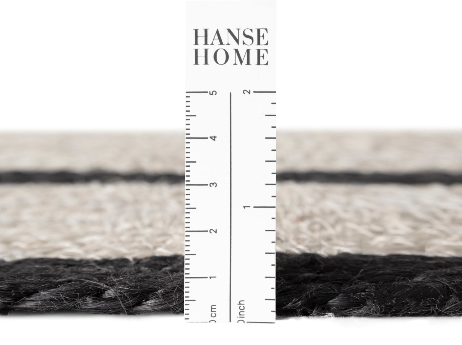 HANSE Home Tapis »Lina« Rond 7 mm Höhe Jute, Handgemacht, Rund, Wohnzimmerteppich, Naturteppich
