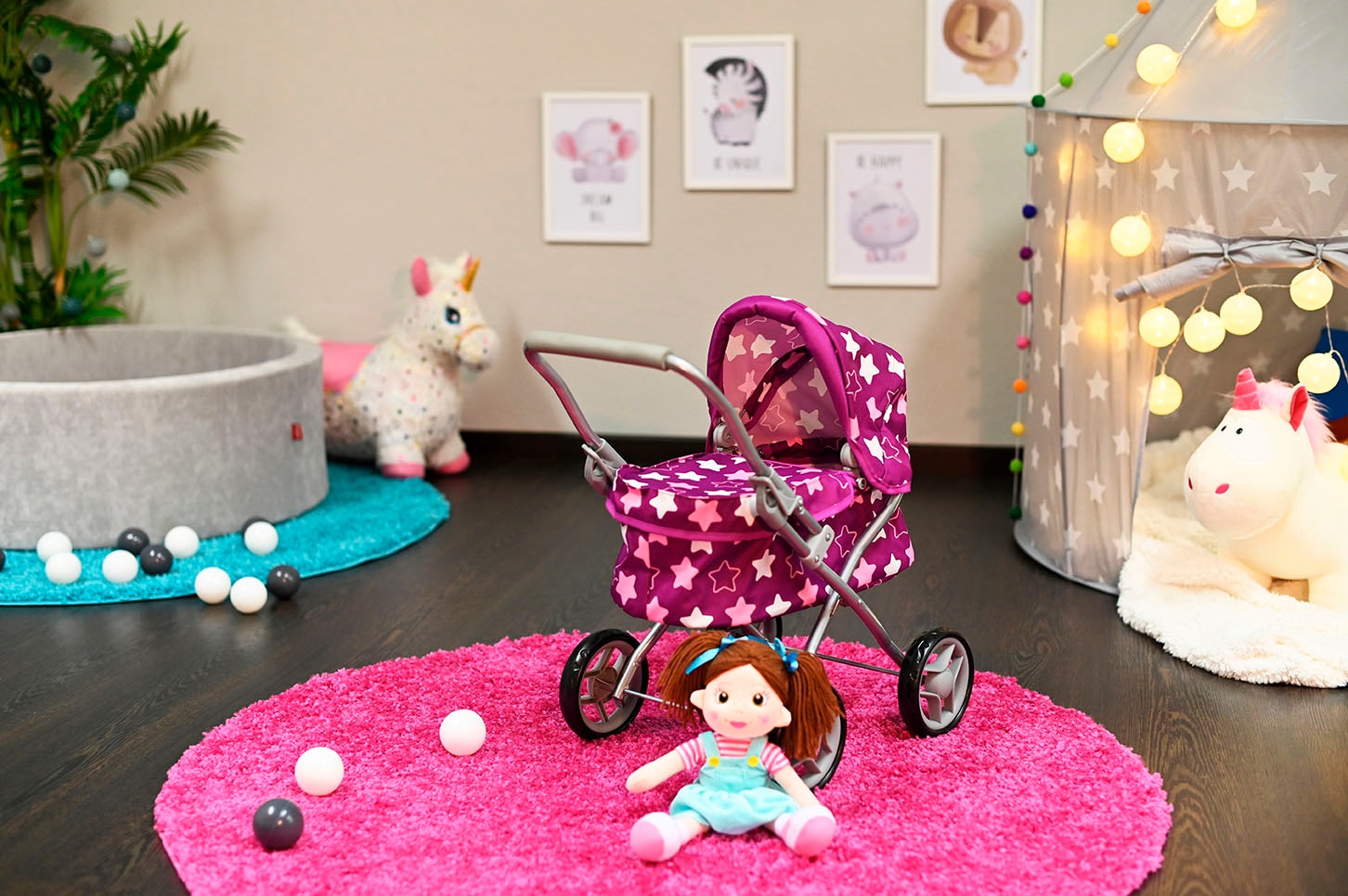 Knorrtoys® Kombi-Puppenwagen »Mini Lili«