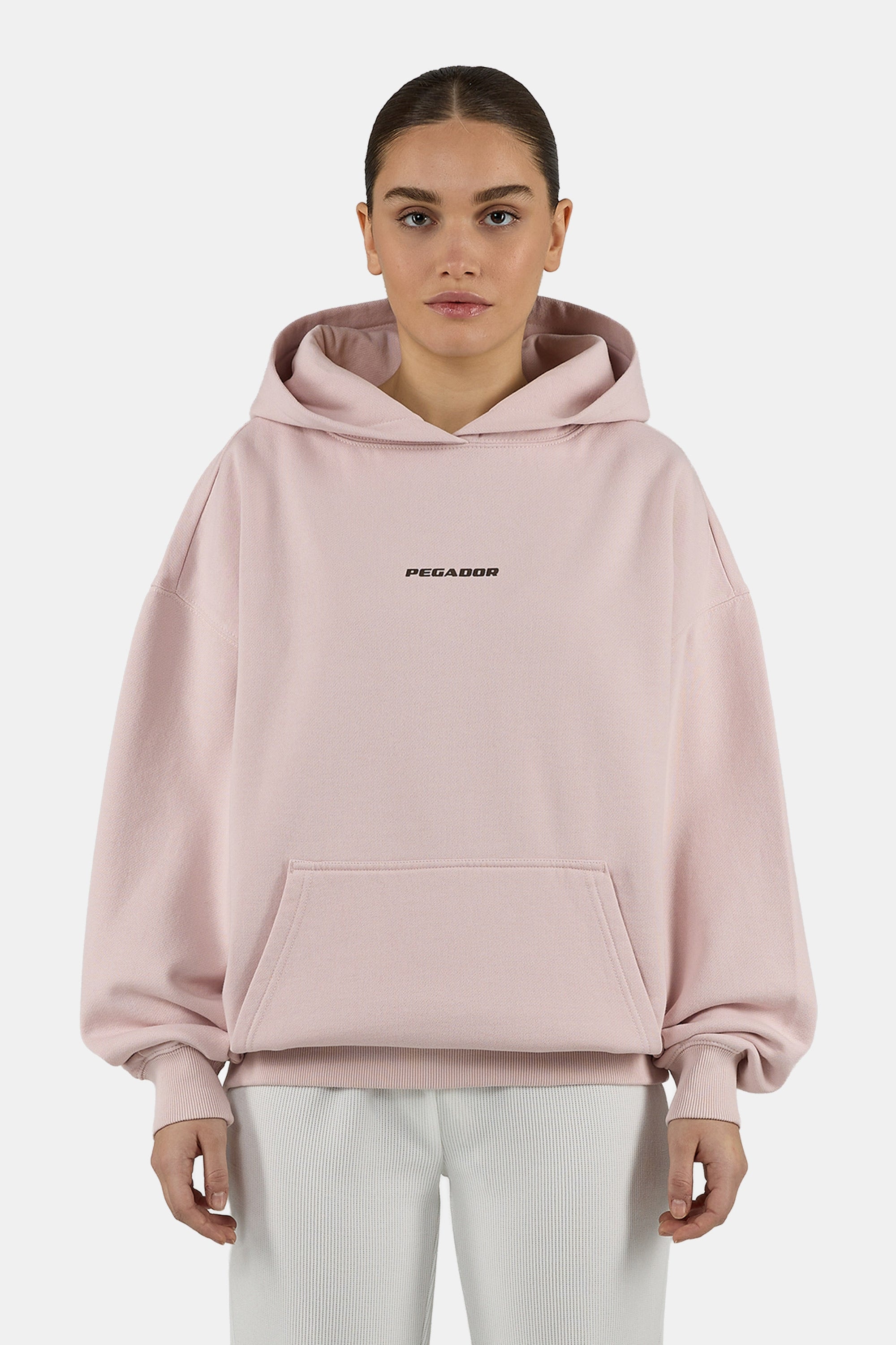 PEGADOR Kapuzensweatshirt »ATNA LOGO OVERSIZED HOODIE«, Baumwollmischung, oversize
