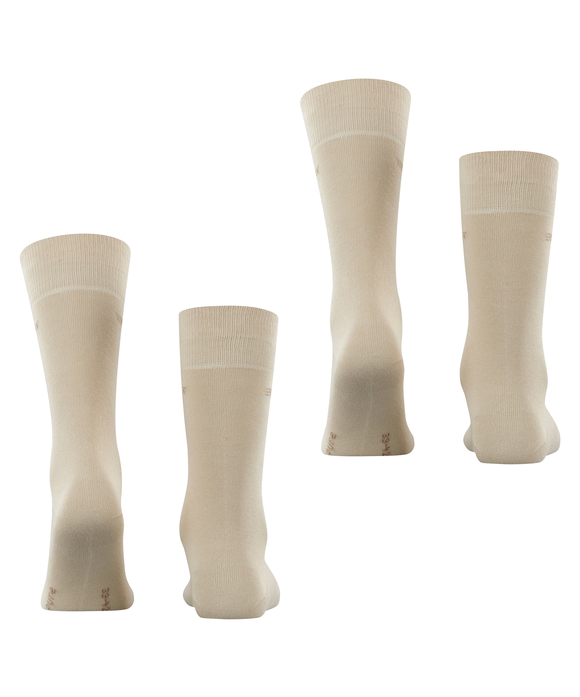 Esprit Socken »Basic Uni«, (2 Paar, 2er Pack), mit hohem Baumwollanteil atmungsaktiv