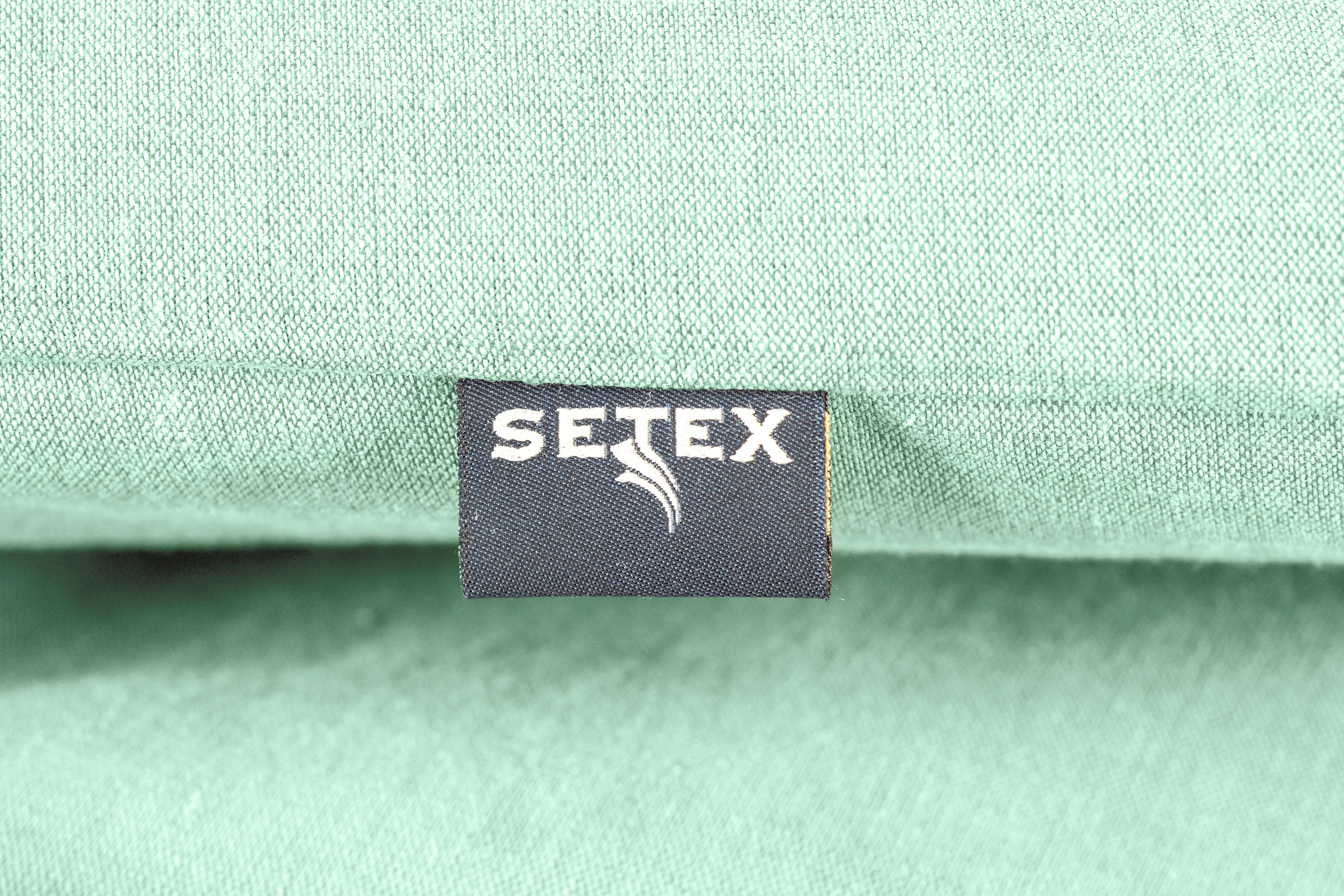 SETEX Bettwäsche »Setex Halbleinen«, Halbleinen Qualität (55% Leinen, 45% Baumwolle), mit Reissverschluss