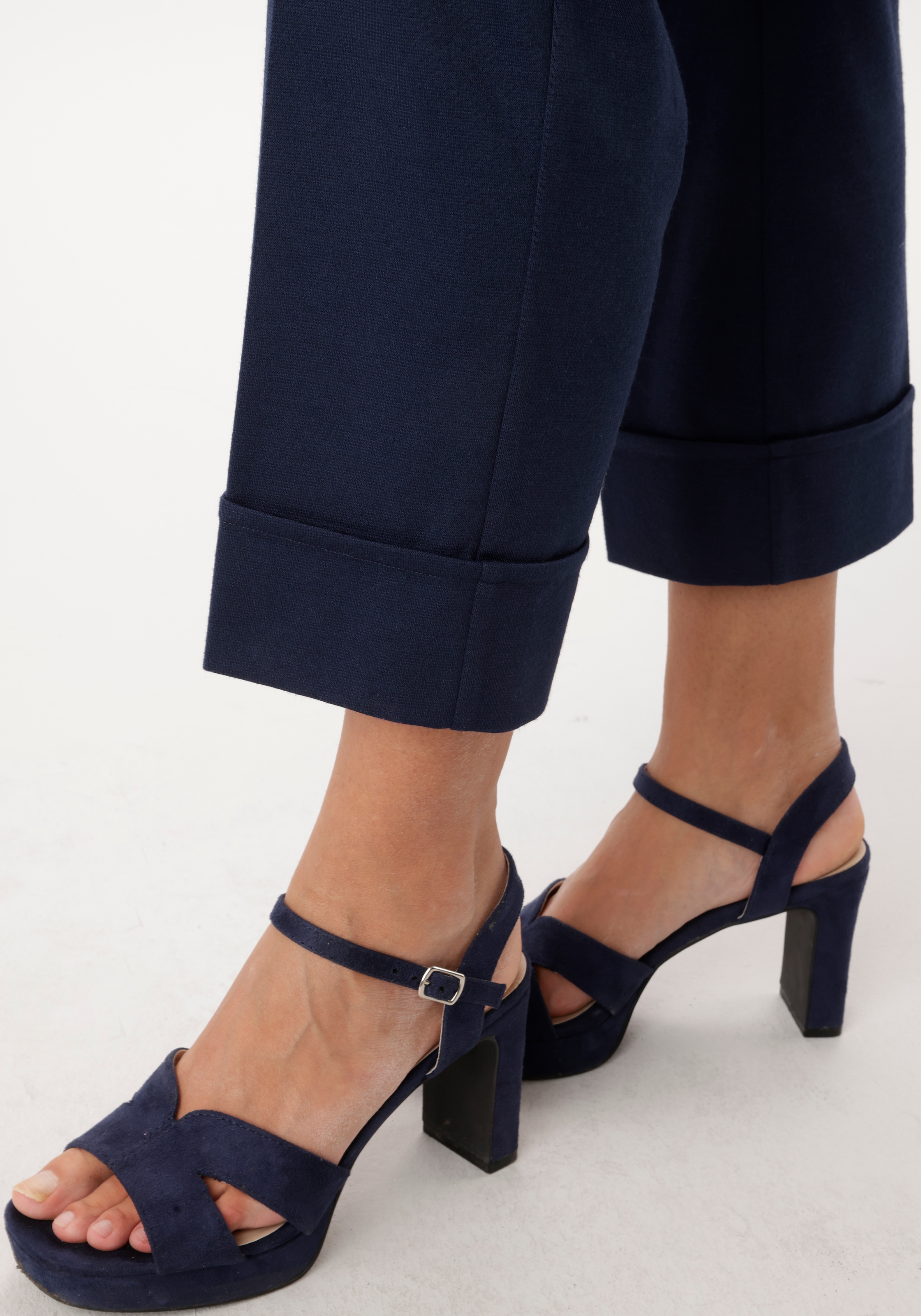 Aniston SELECTED Pantalon à enfiler  breiten, fixierten Umschlag am Saum - NEUE KOLLEKTION