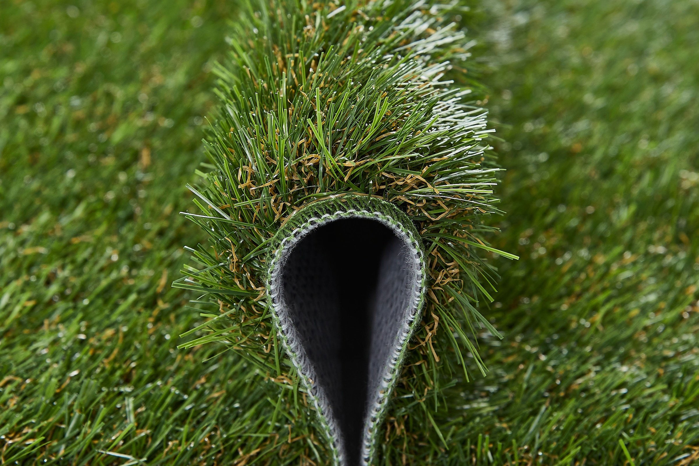 Andiamo Fussmatte »Kuba, 50/70 cm« rechteckig 23 mm Höhe Kunstrasen, grün, Schmutzfangmatte, In- und Outdoor geeignet