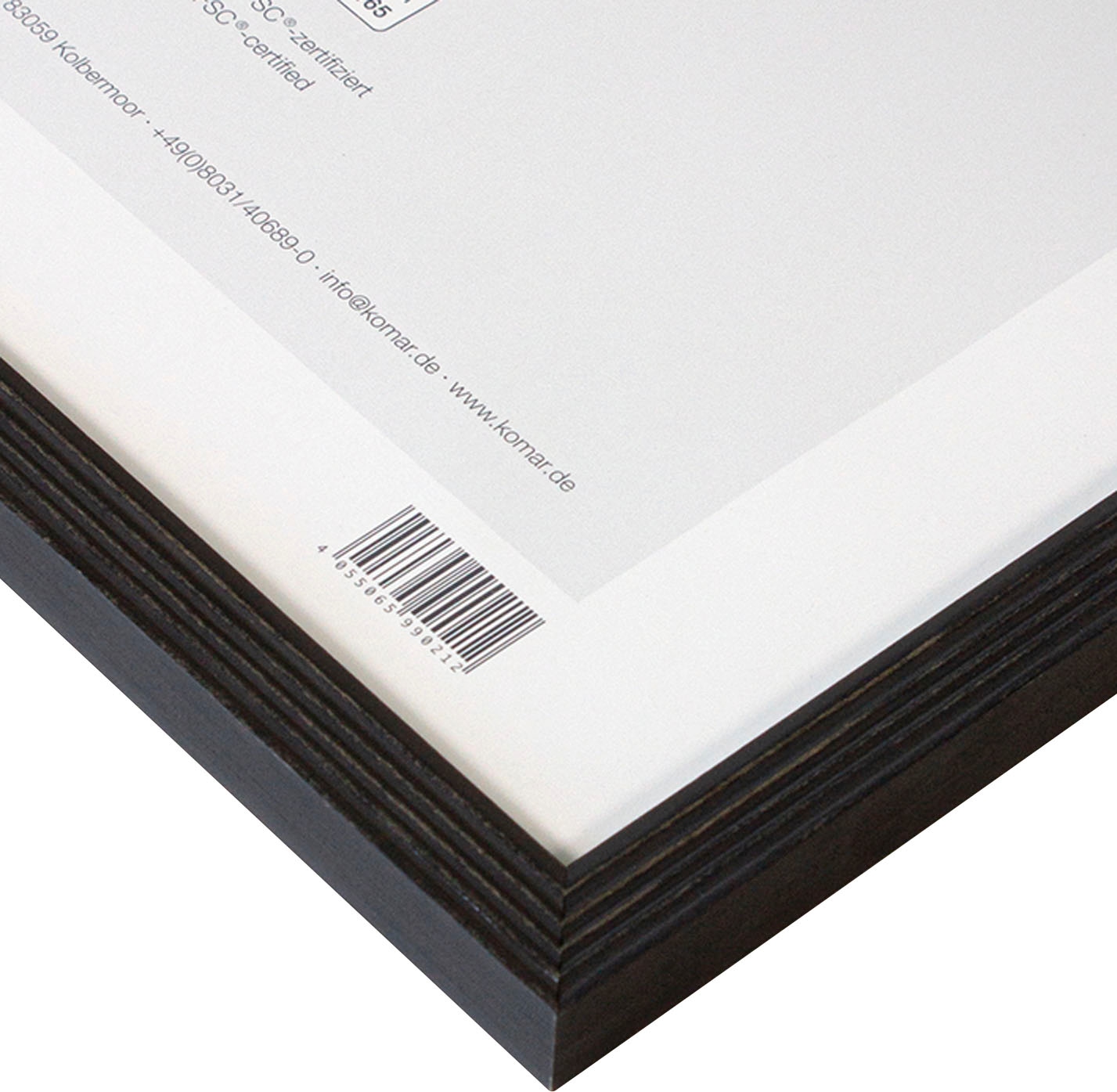 Komar Cadre photo »Country Style Holz« Echtholzrahmen mit hochtransparentem Acrylglas