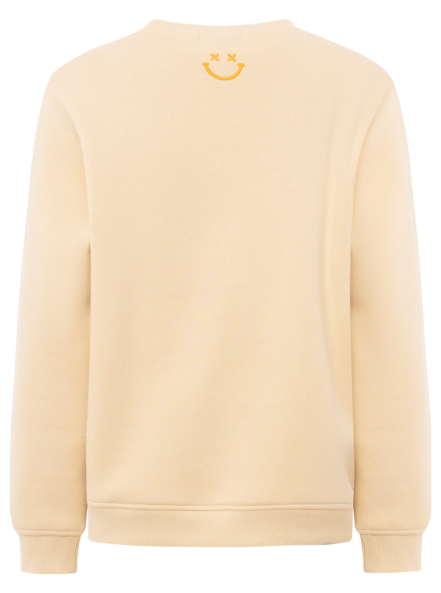 Zwillingsherz Hoodie »"Smile Smile Smile"«, Rundhals, Stickerei in Neon, fröhliche Botschaft
