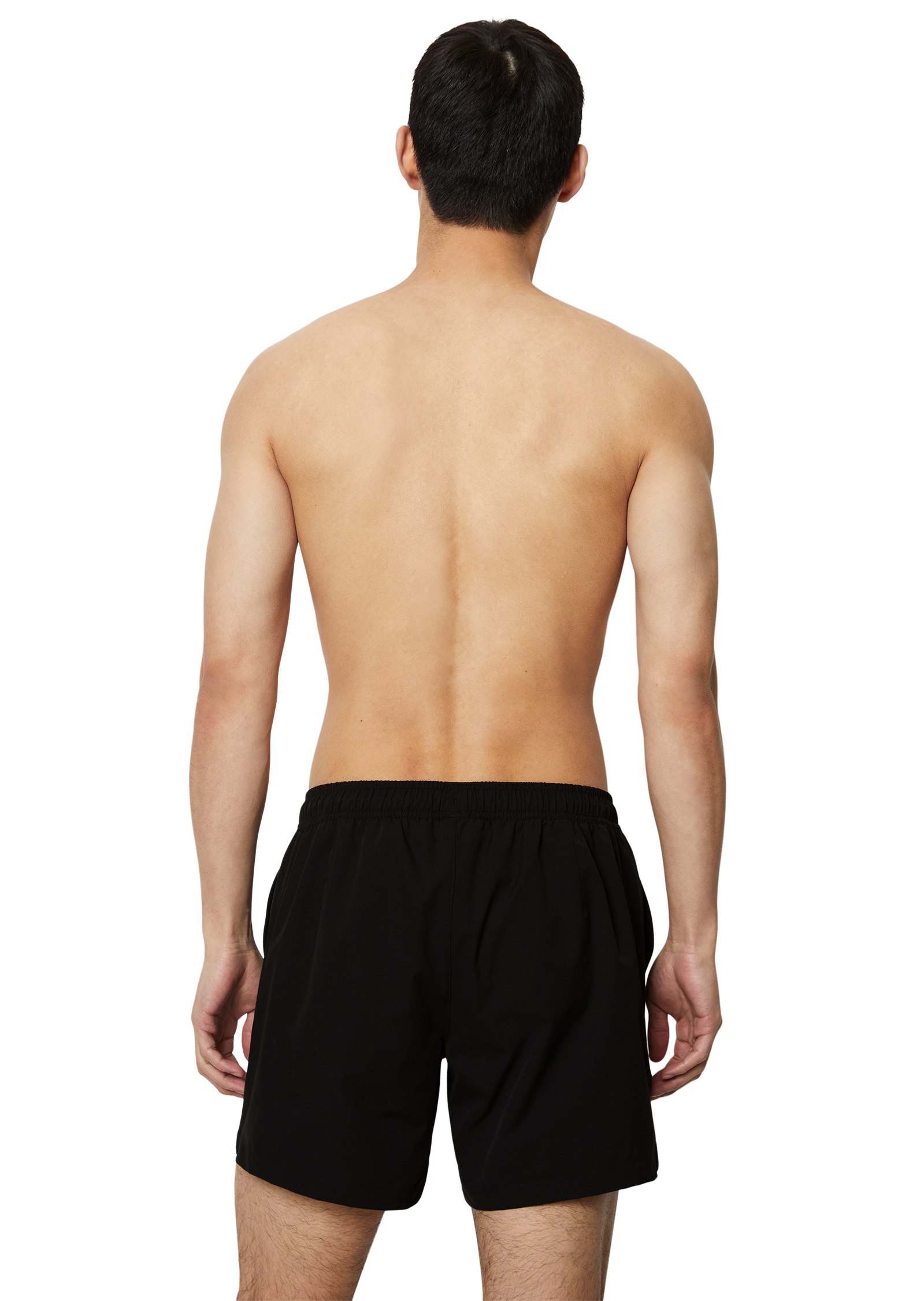 Marc O'Polo Badeshorts »Essentials«, mit dezentem Logoprint