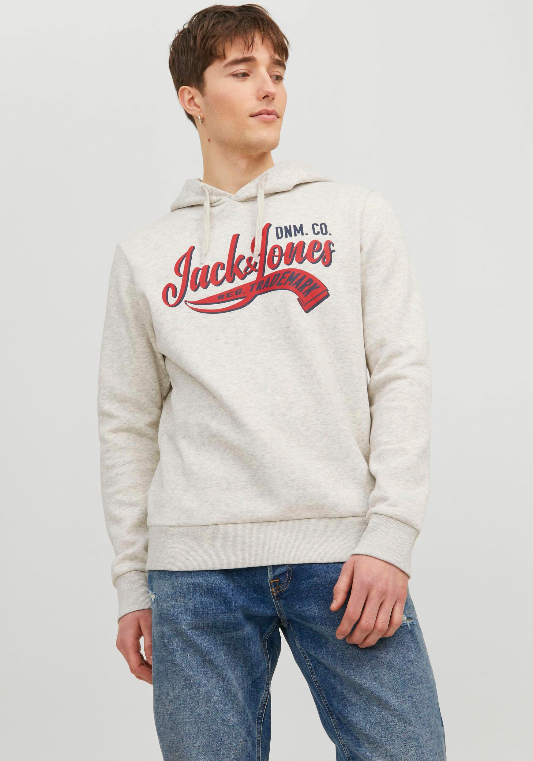 Kapuzensweatshirt »JJELOGO SWEAT HOOD 2 COL 23/24 NOOS«