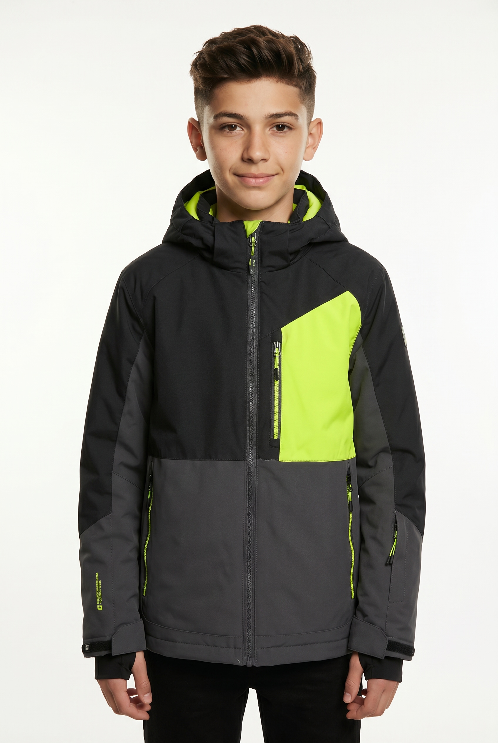 Killtec Veste fonctionnelle »KSW 206 BYS SKI JCKT« avec capuche für Kinder, mit verschweissten Nähten, wind- und wasserdicht