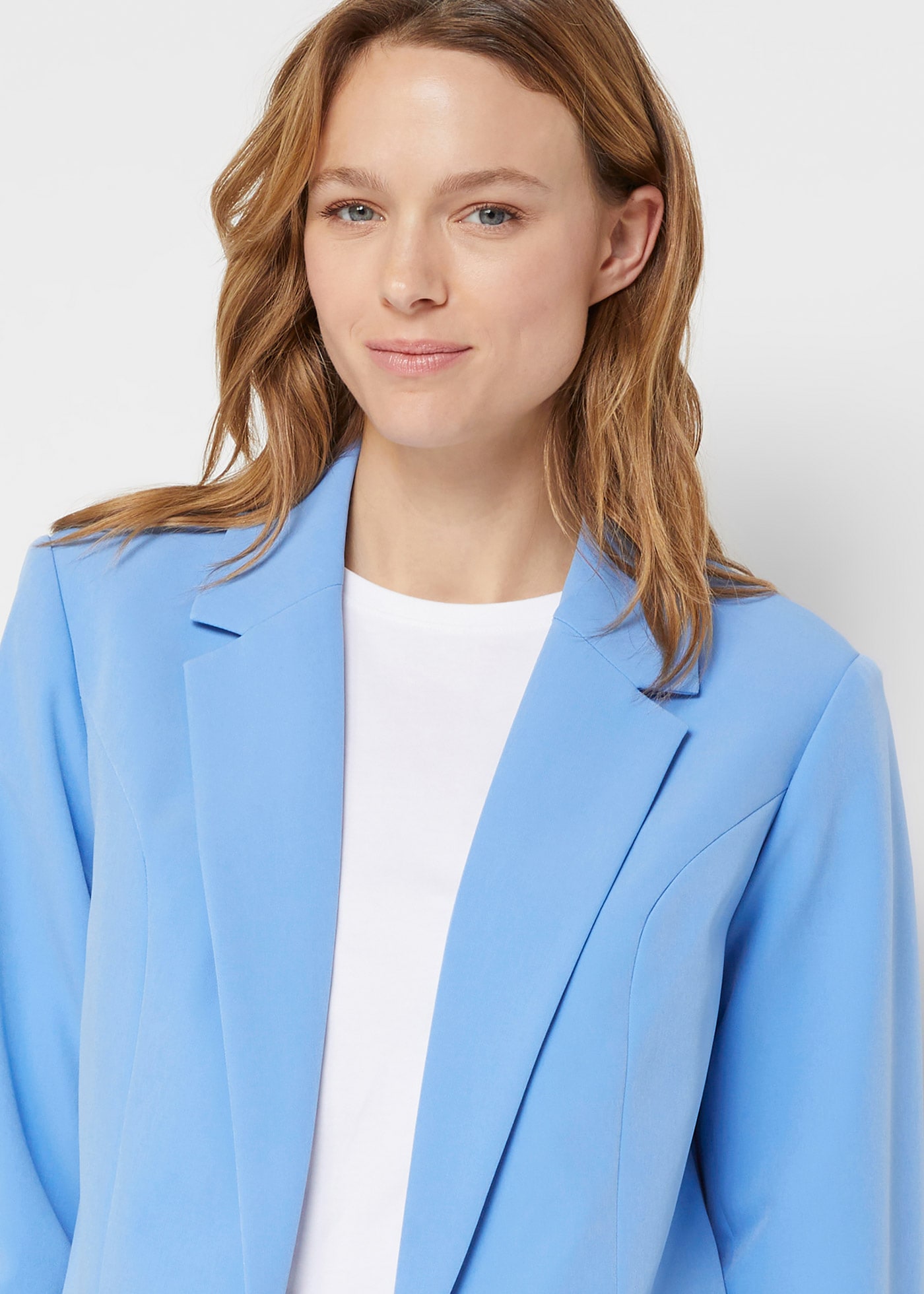 bonprix Jackenblazer »Blazer« mit klassischem Reverskragen, mit Stretch-Material