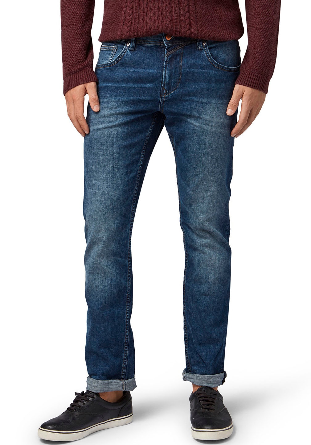 Image of TOM TAILOR Denim Straight-Jeans "AEDAN"